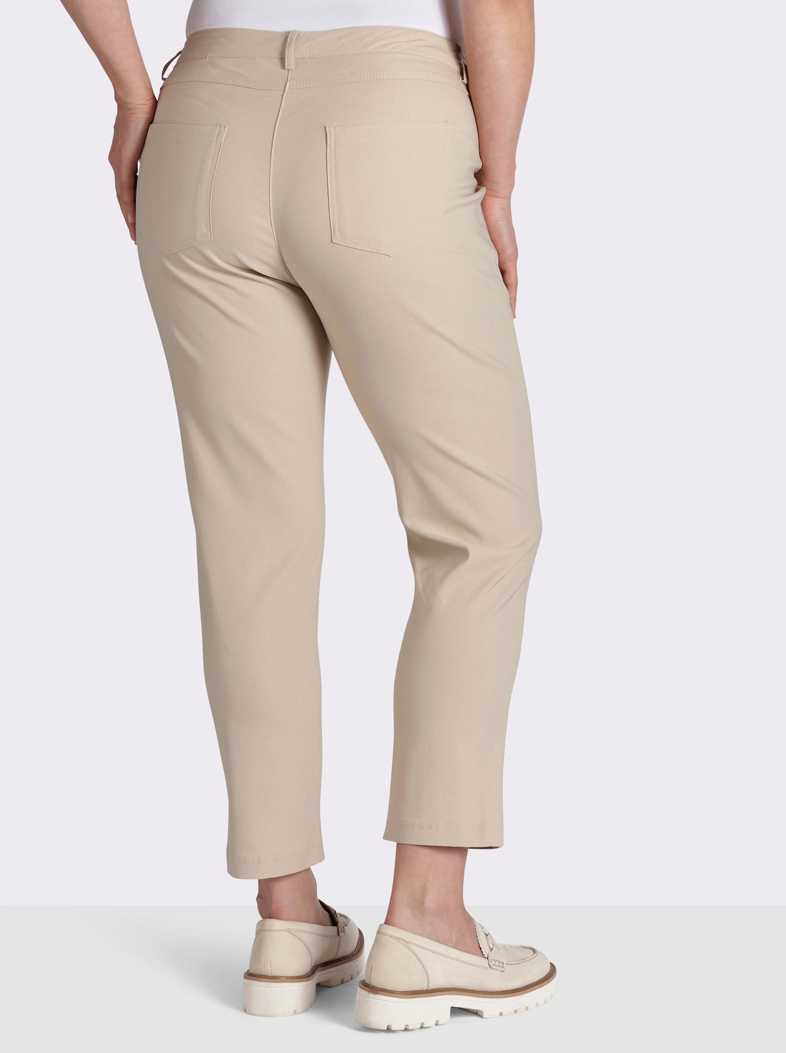 Bengalinhose mit aufgesetzten Gesäßtaschen - sand