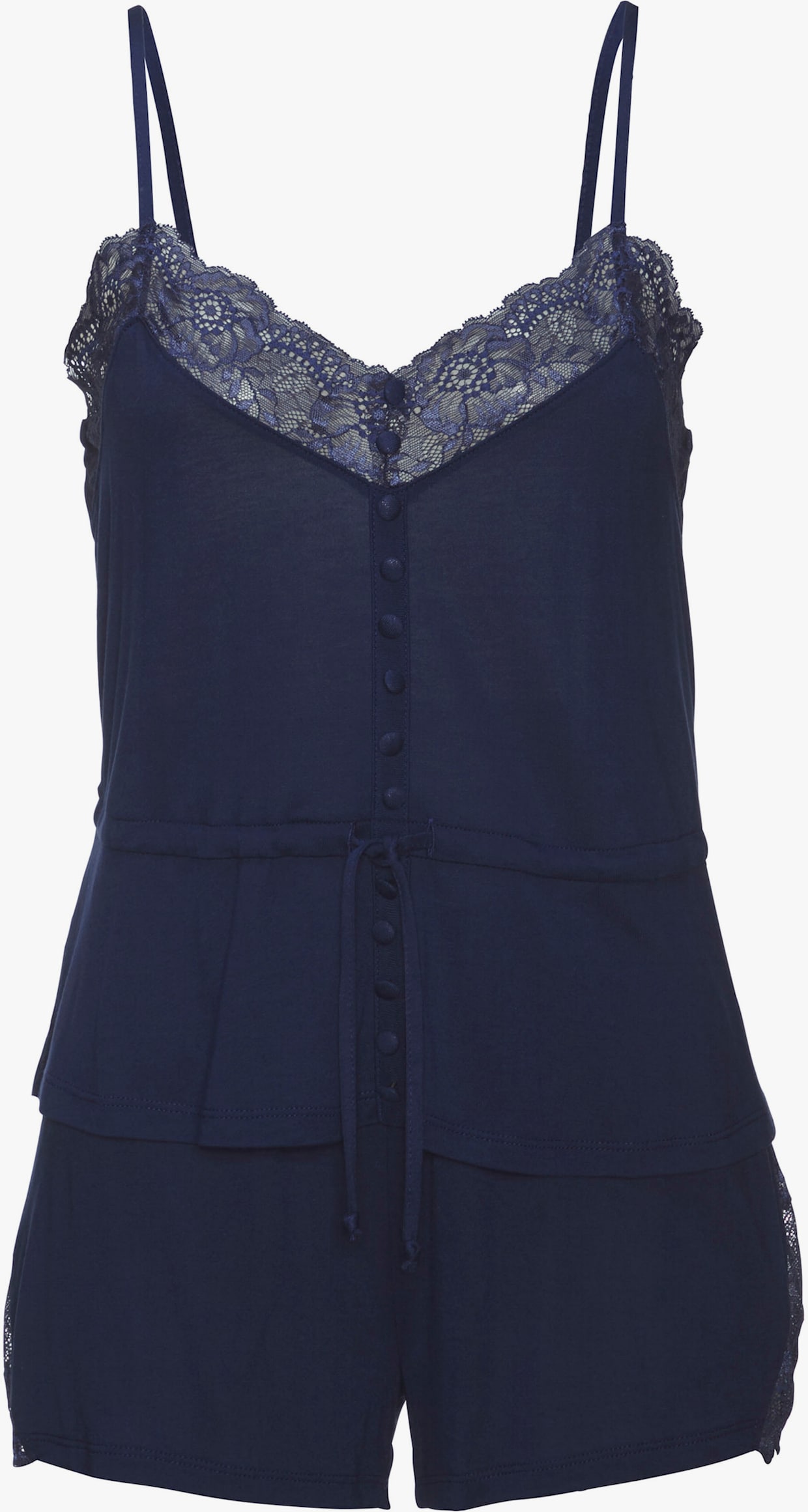 LASCANA Pyjama court - bleu nuit