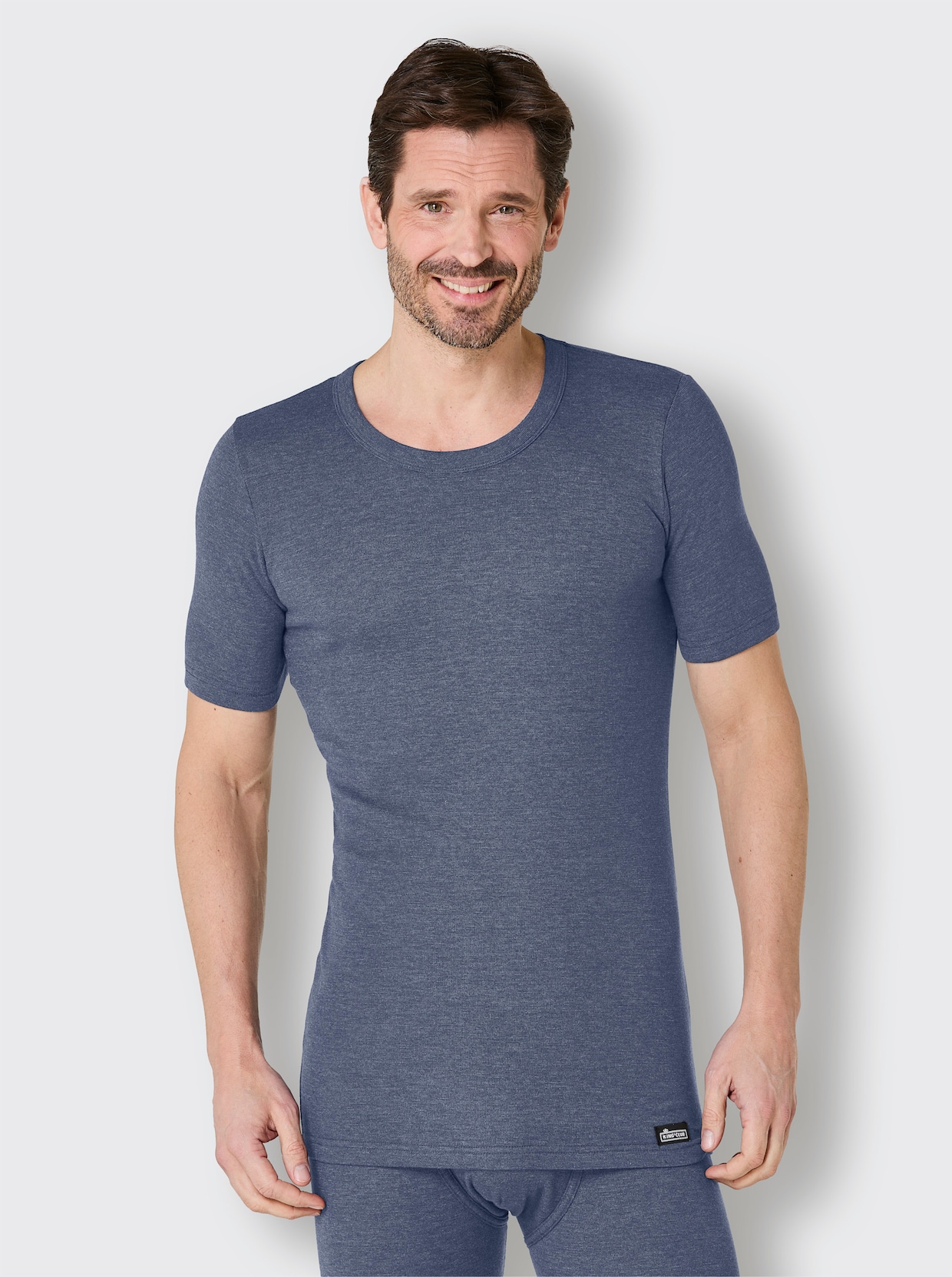 KINGsCLUB shirt - rookblauw