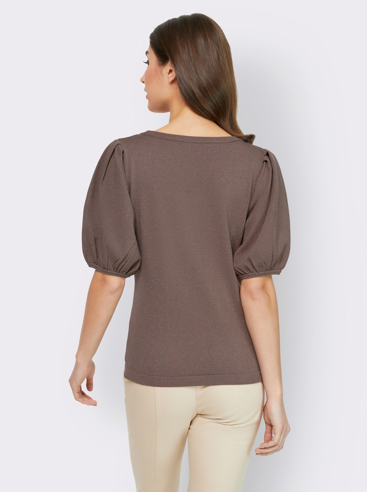 heine Pullover - dunkeltaupe