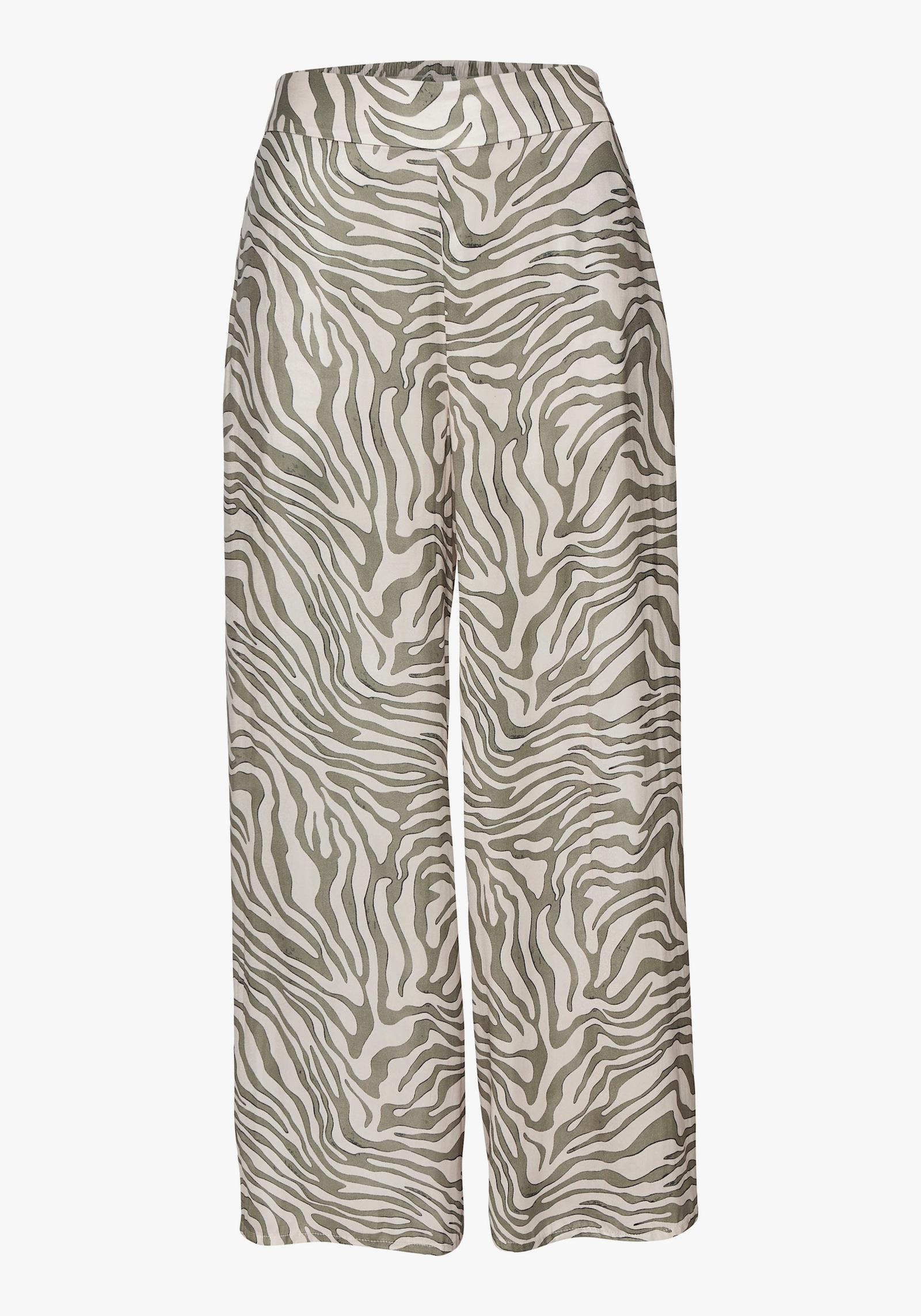 LASCANA Webhose - khaki-beige bedruckt