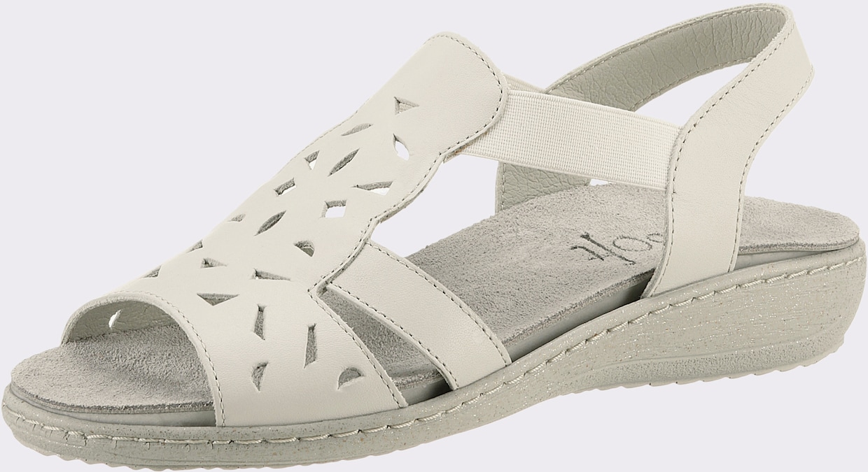 airsoft comfort+ Sandale - weiß