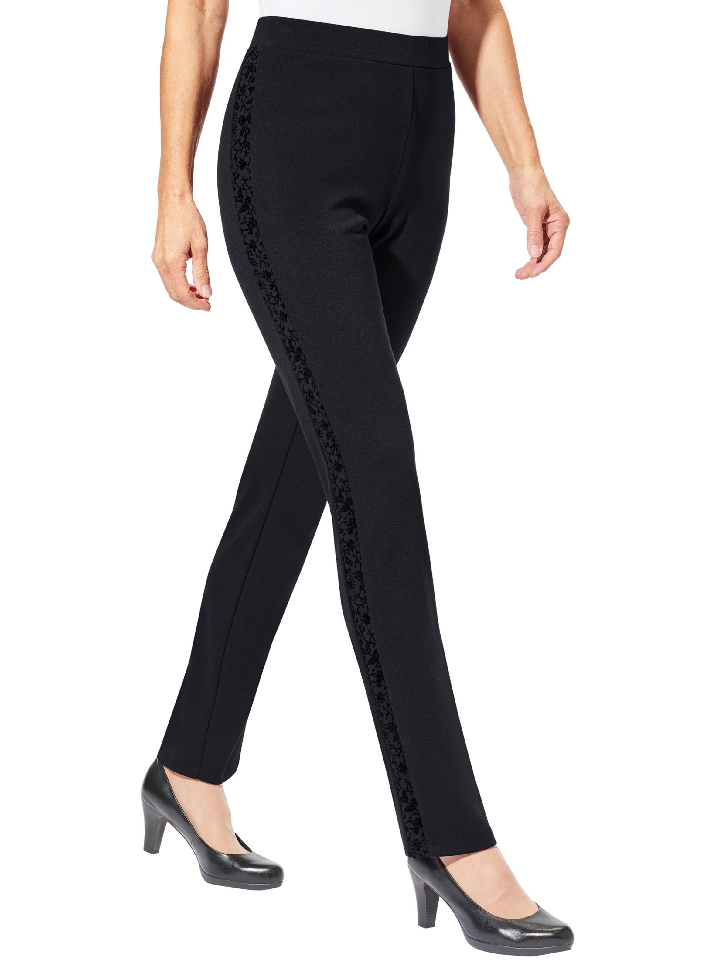 Jersey-Hose - schwarz