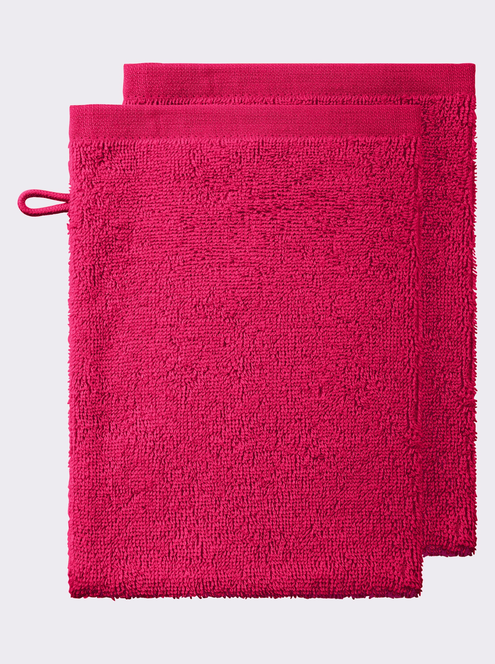 wäschepur Handtuch in Walkfrottier-Qualität - pink