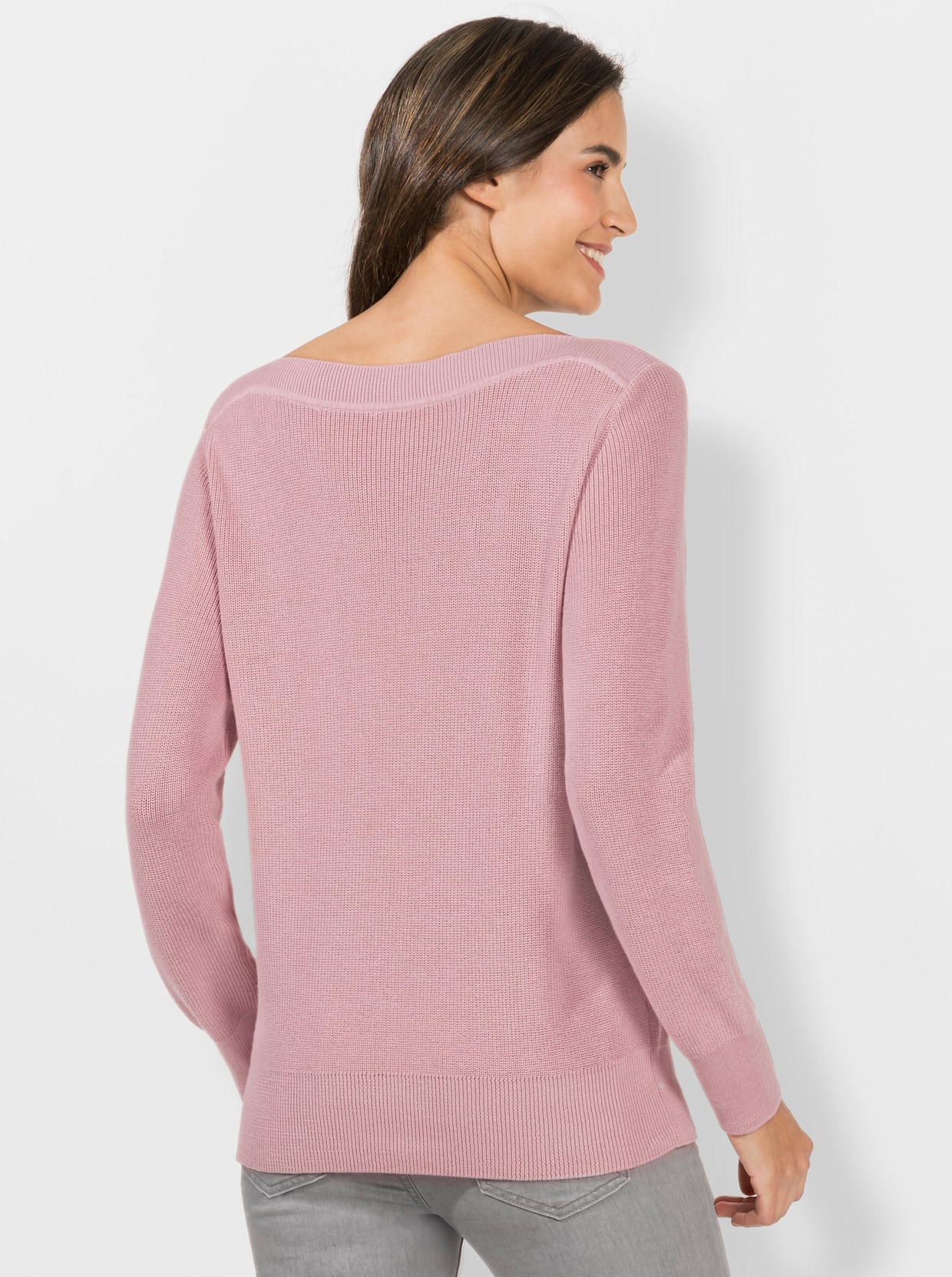 Pull en tricot - hortensia