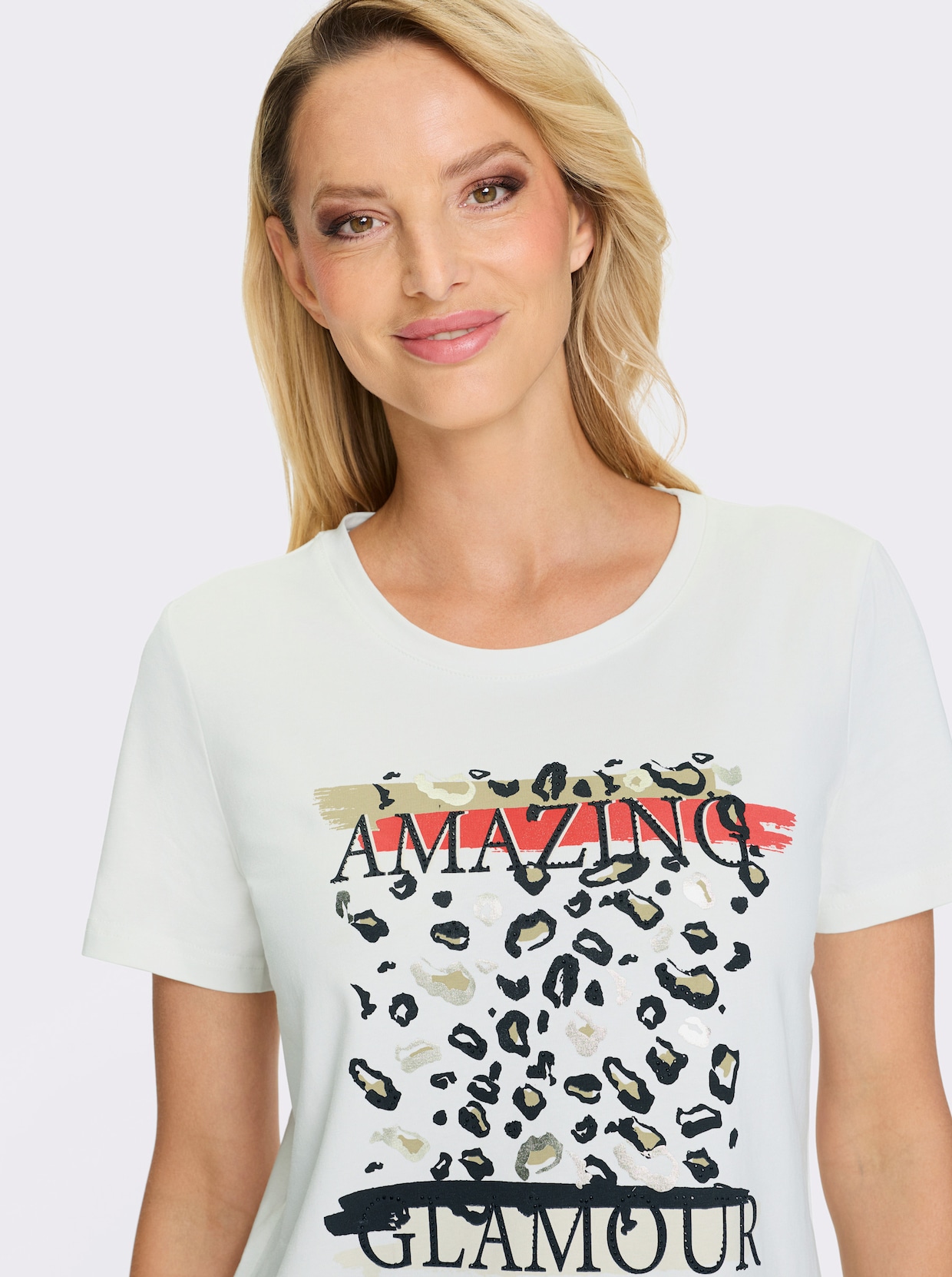 heine T-Shirt - ecru