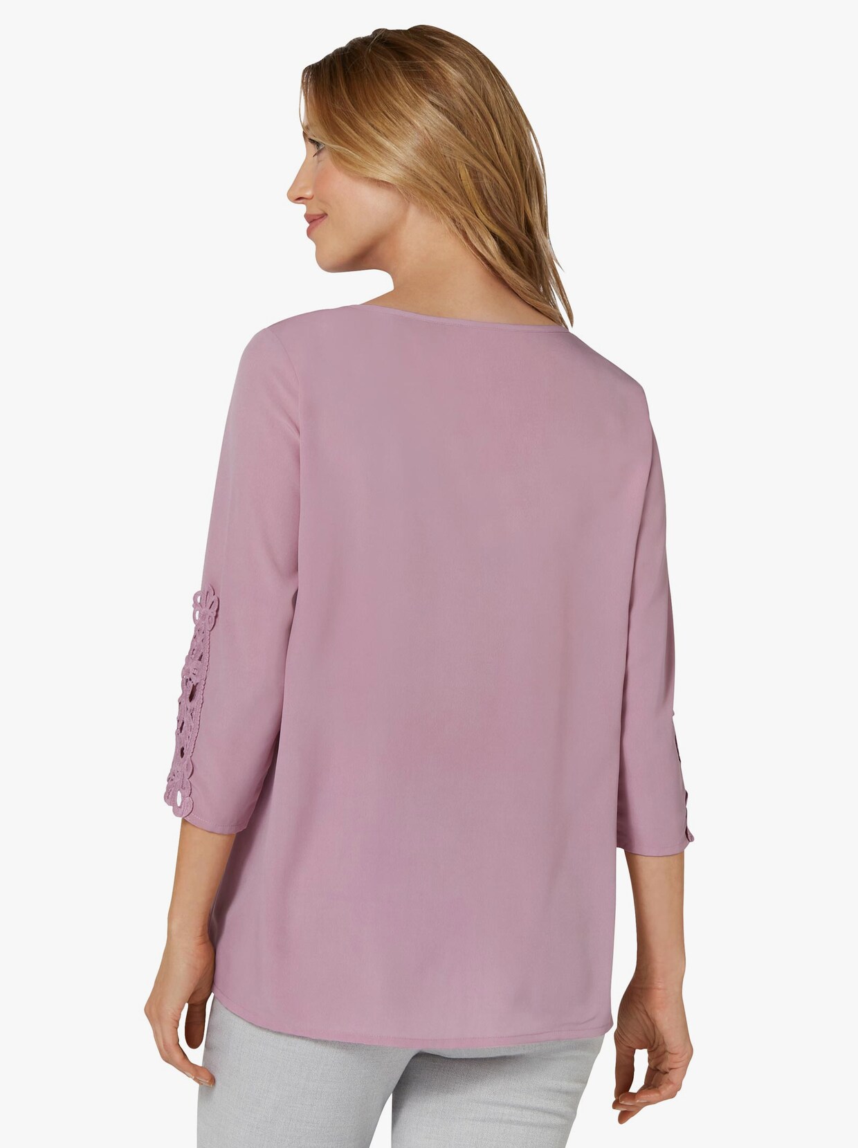 Comfortabele blouse - mauve