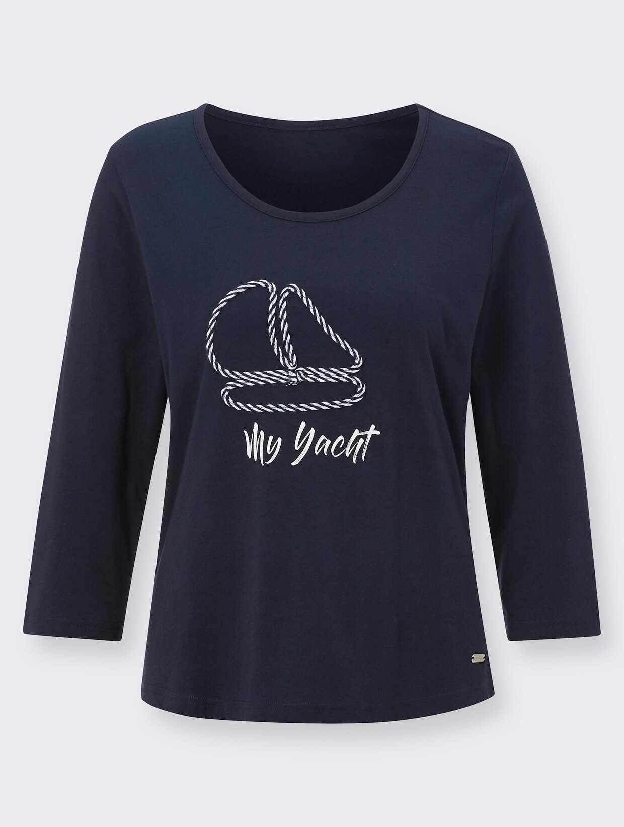 3/4-Arm-Shirt - marine