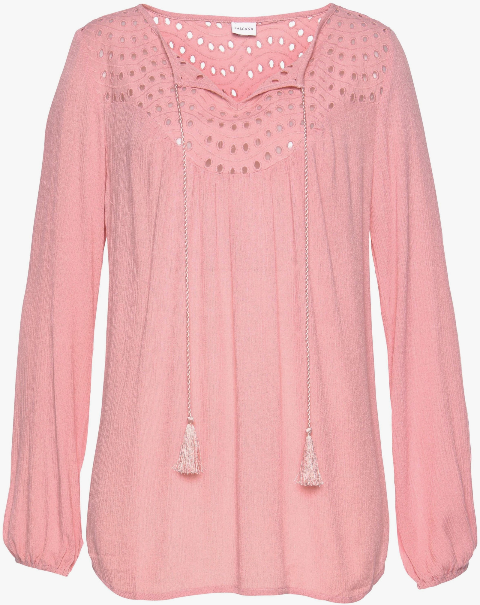 LASCANA Crêpeblouse - mauve