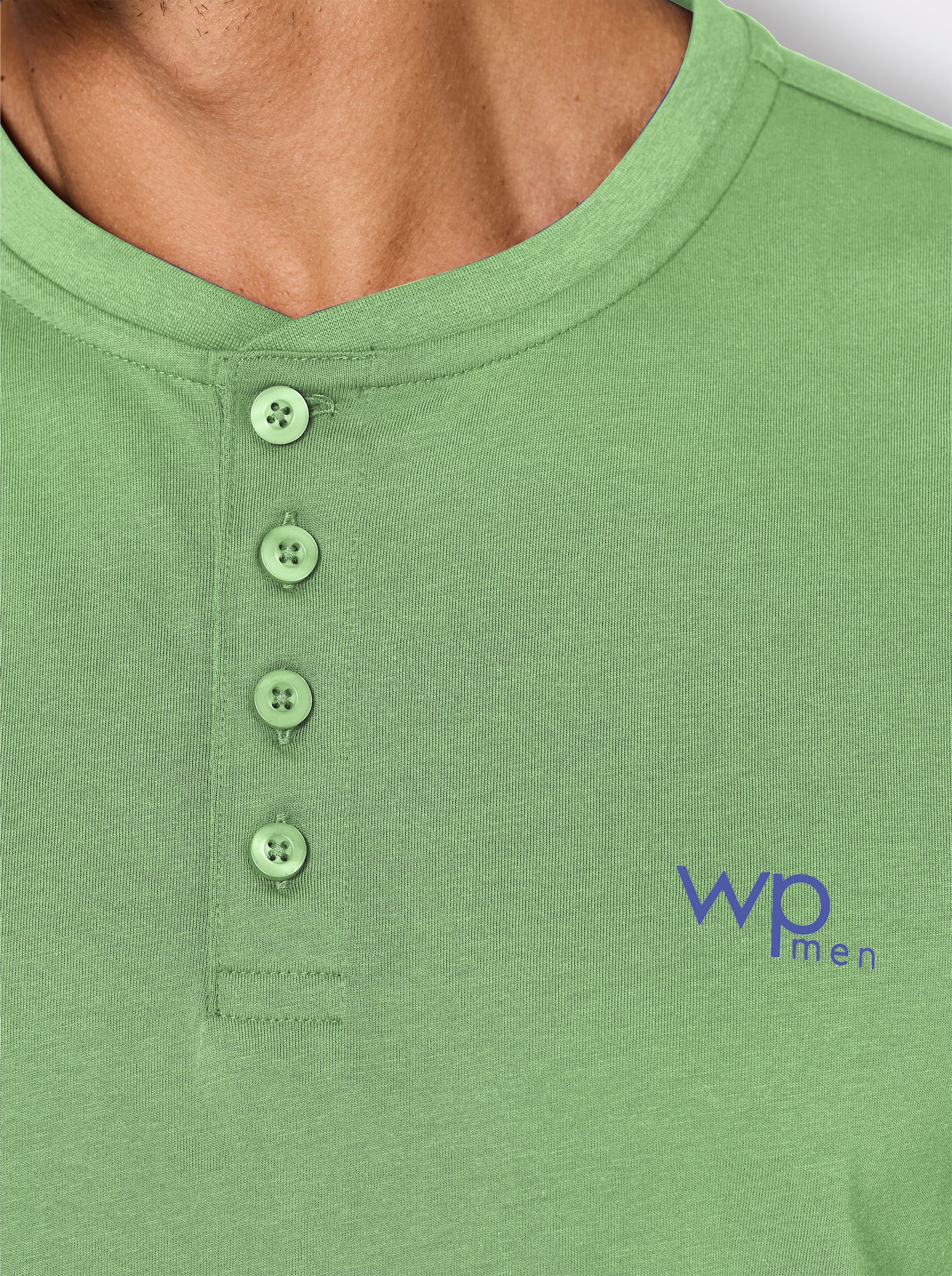 wäschepur men Schlafanzug-Shirt - apfel