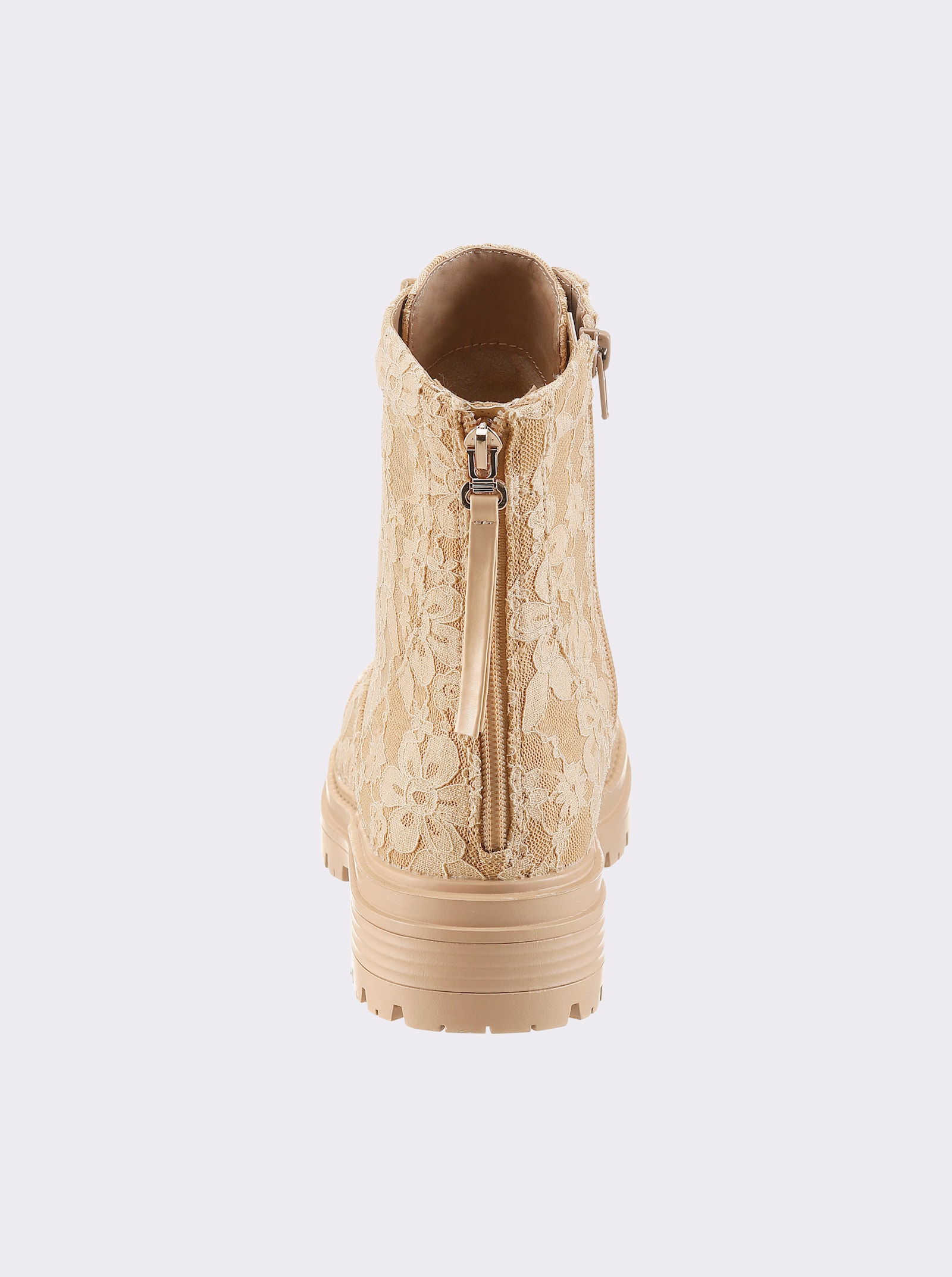 heine Schnürstiefelette - camel