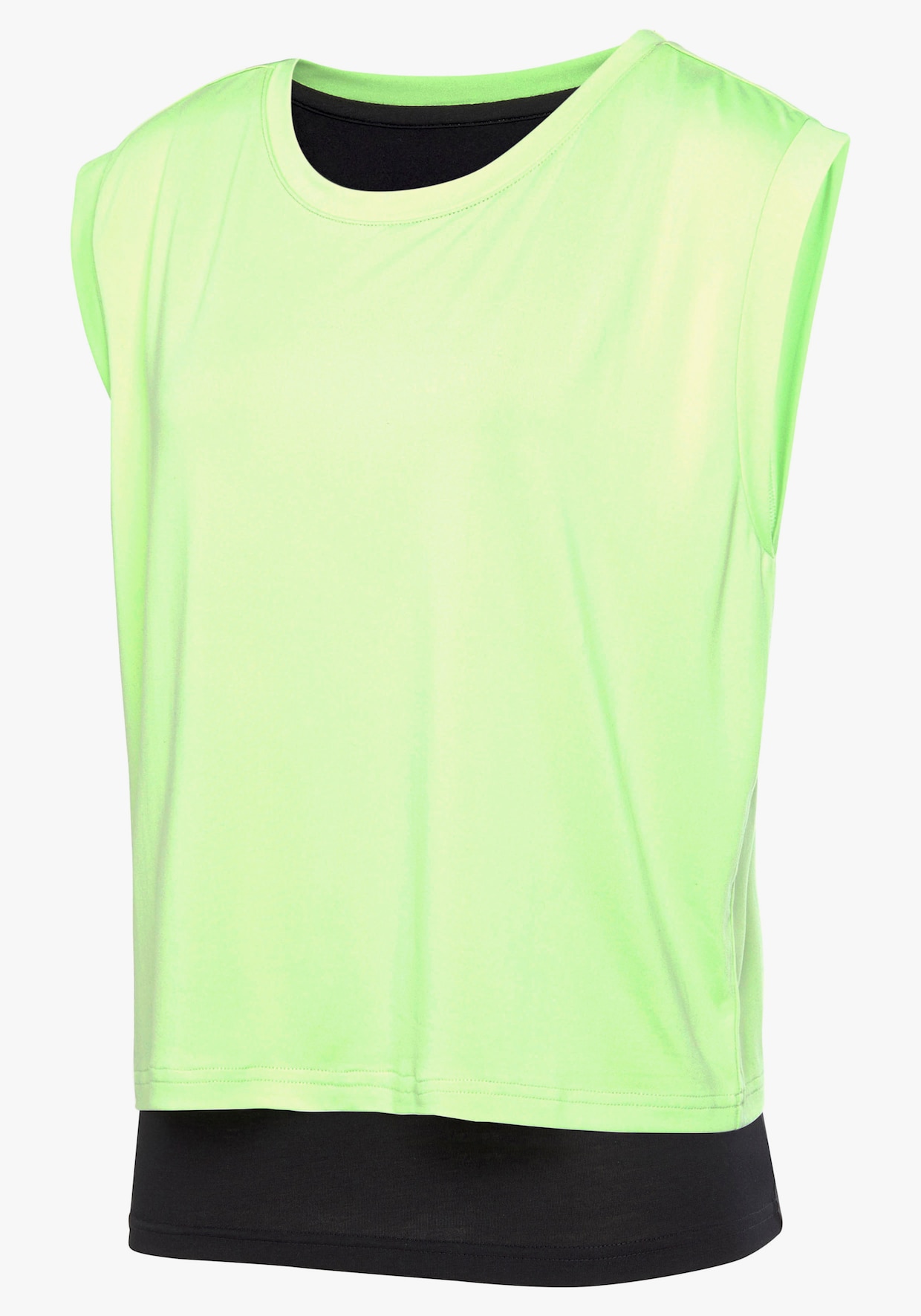 LASCANA ACTIVE 2-in-1-Shirt - matcha