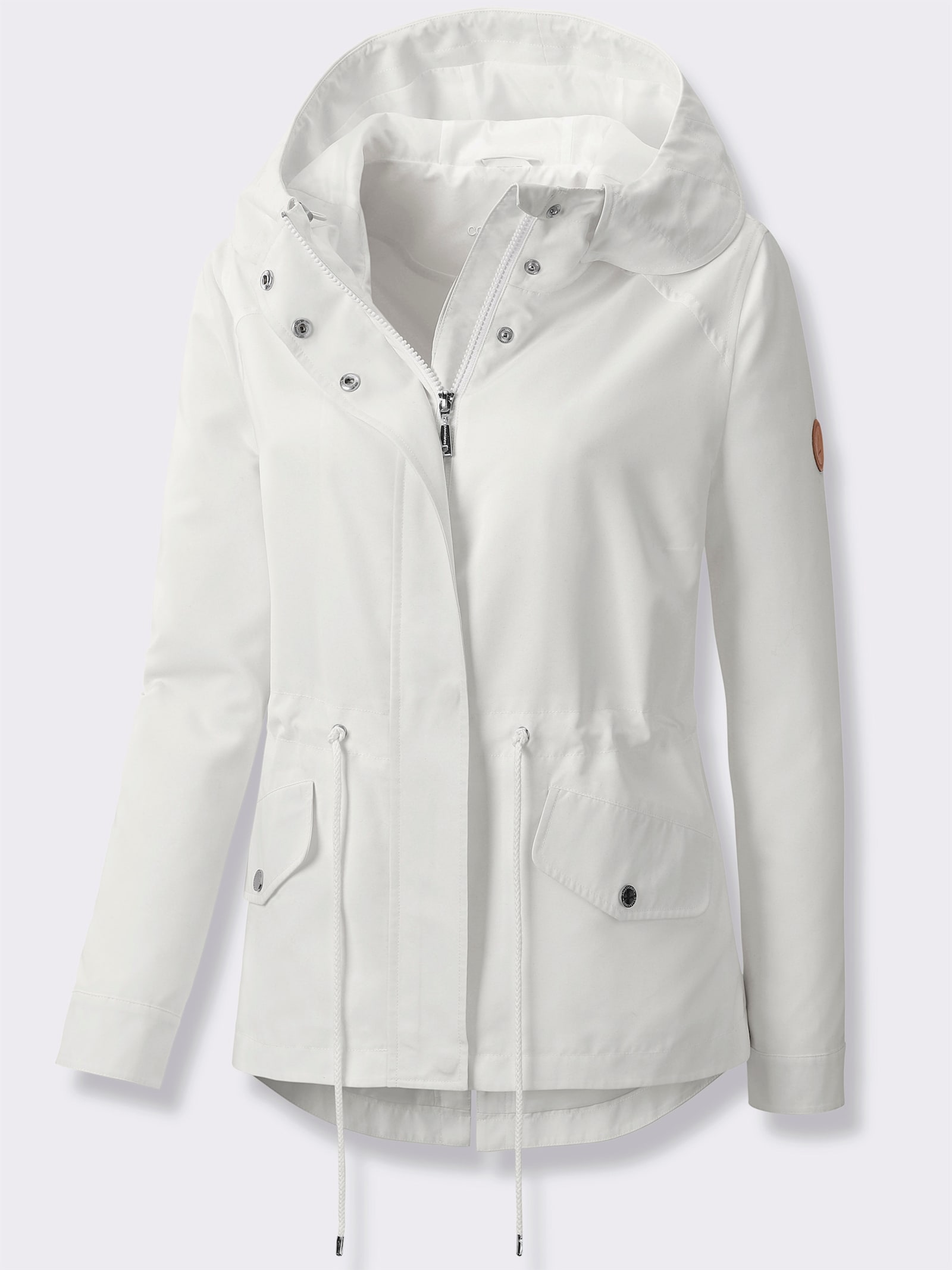 Jacke mit Gehschlitz hinten - weiß