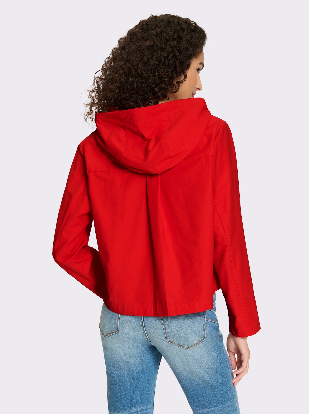 heine Kapuzenjacke - rot