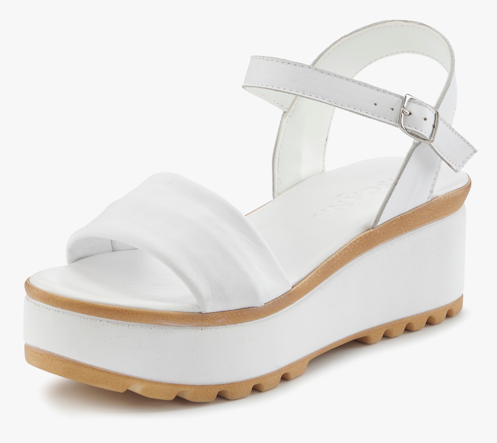 LASCANA Sandalette - weiß