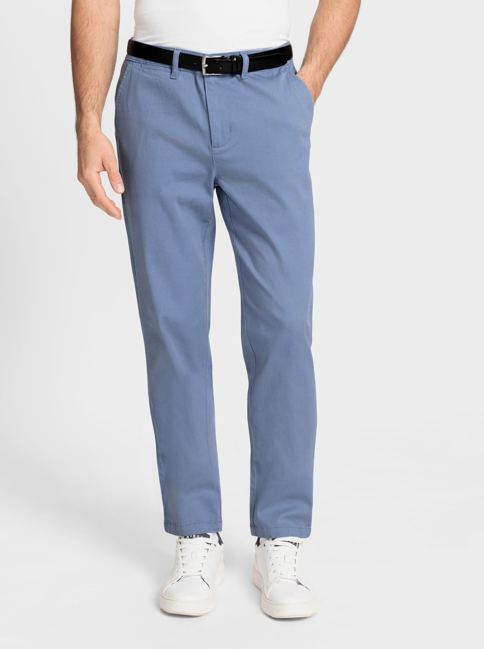 Catamaran Hose in 5-Pocket-Form - taubenblau