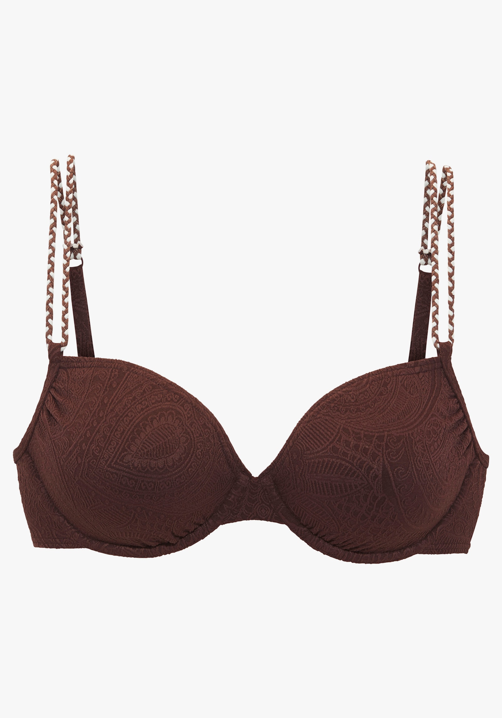 s.Oliver Bügel-Bikini-Top - kaffee