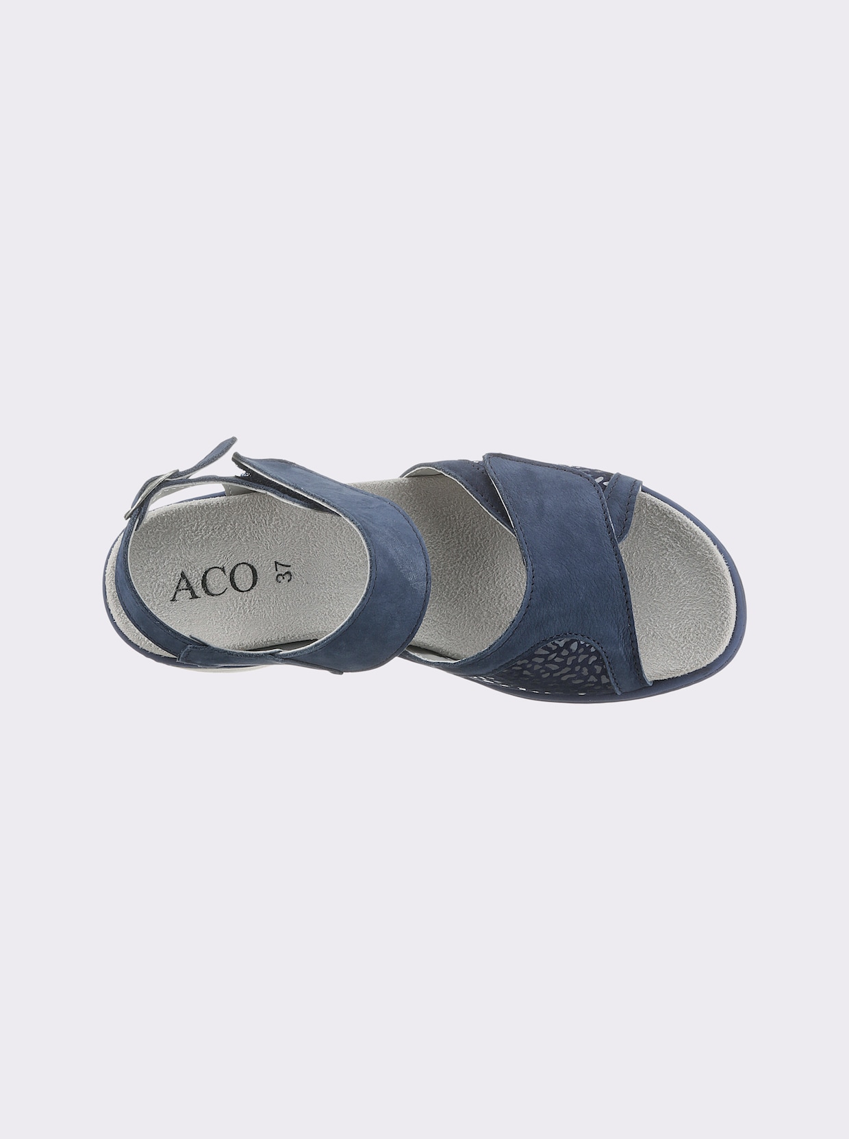 airsoft comfort+ sandaaltjes - jeansblauw