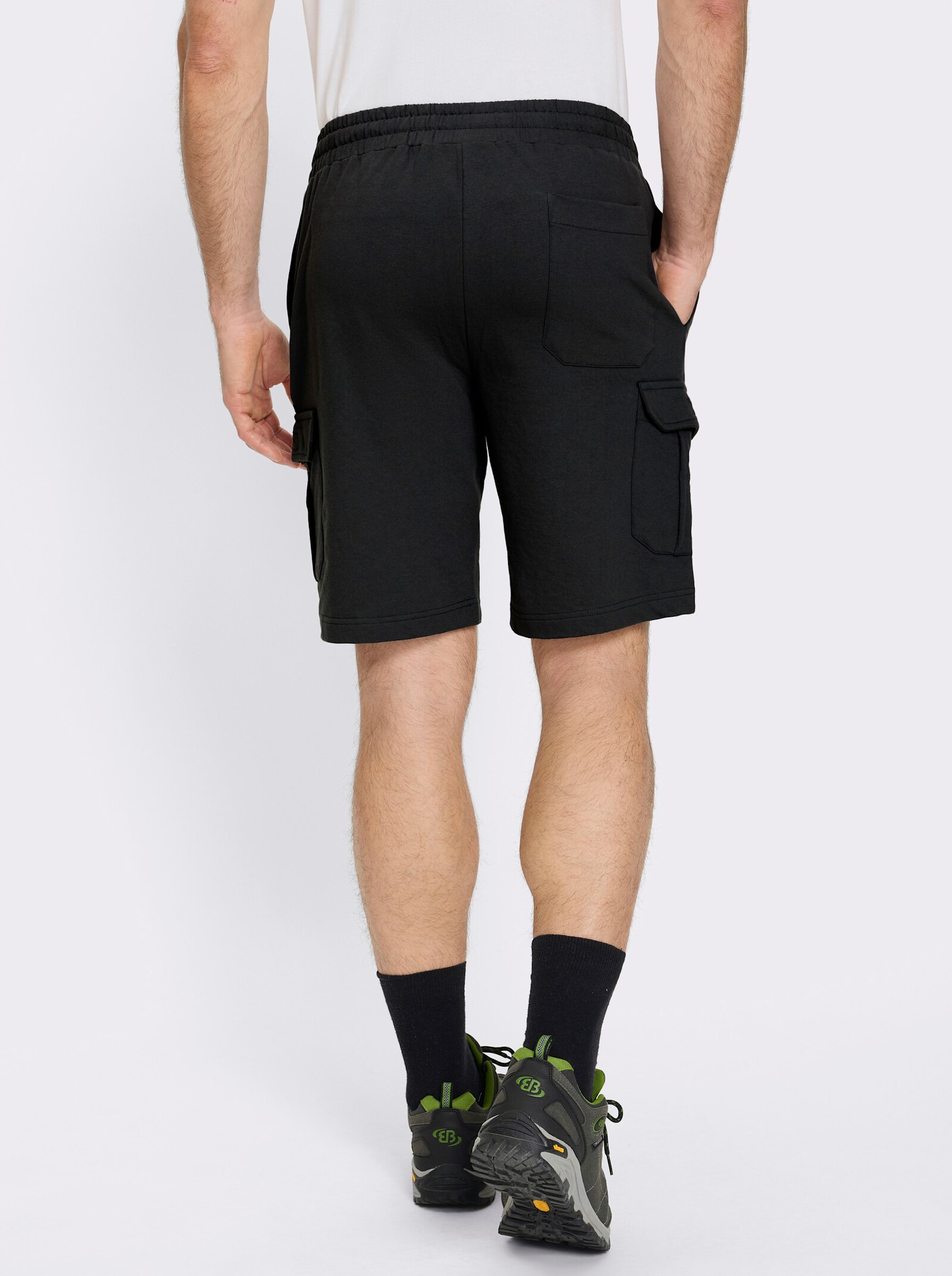 Catamaran Sports Cargobermudas mit Rundum-Dehnbund - schwarz