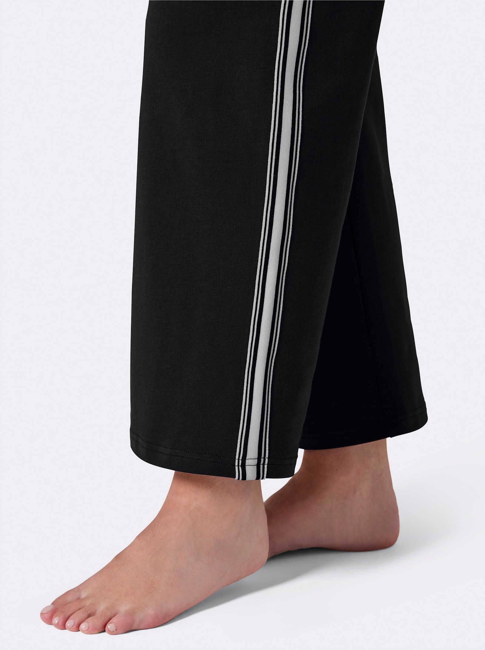 feel good Hose - schwarz-ecru