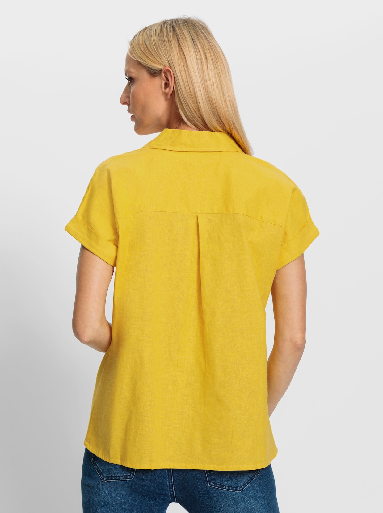 heine Comfortabele blouse - zonnegeel