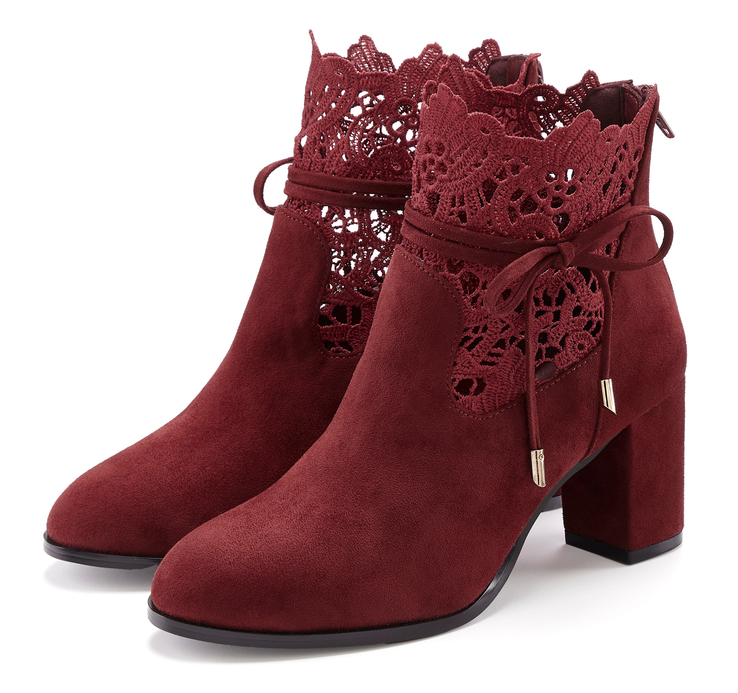 High-Heel-Stiefelette