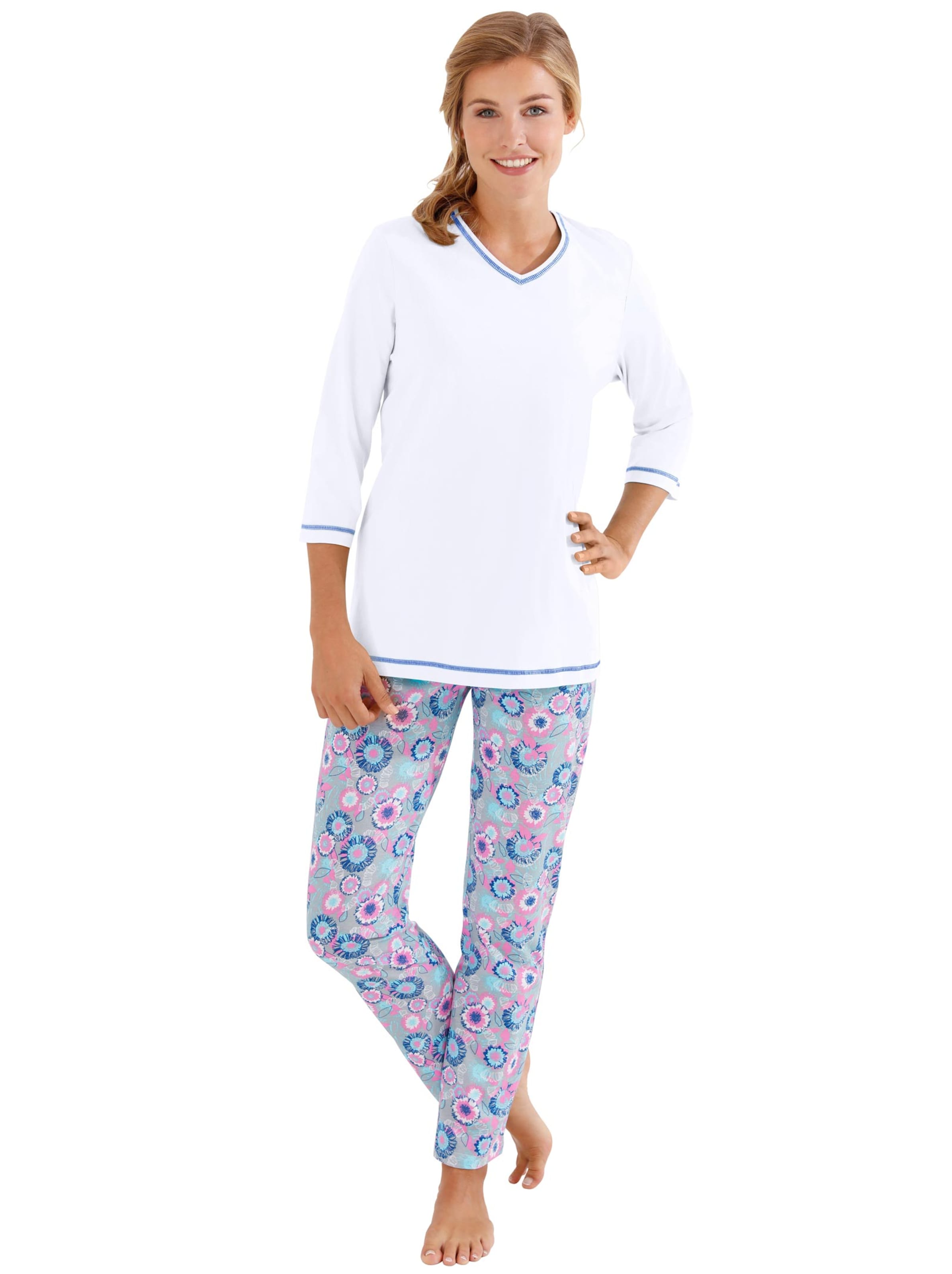 Schlafanzug-Shirt - weiß