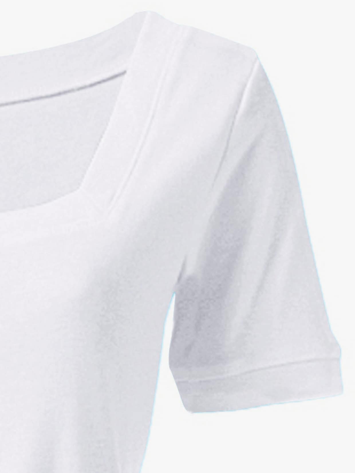 heine Carré-shirt - wit