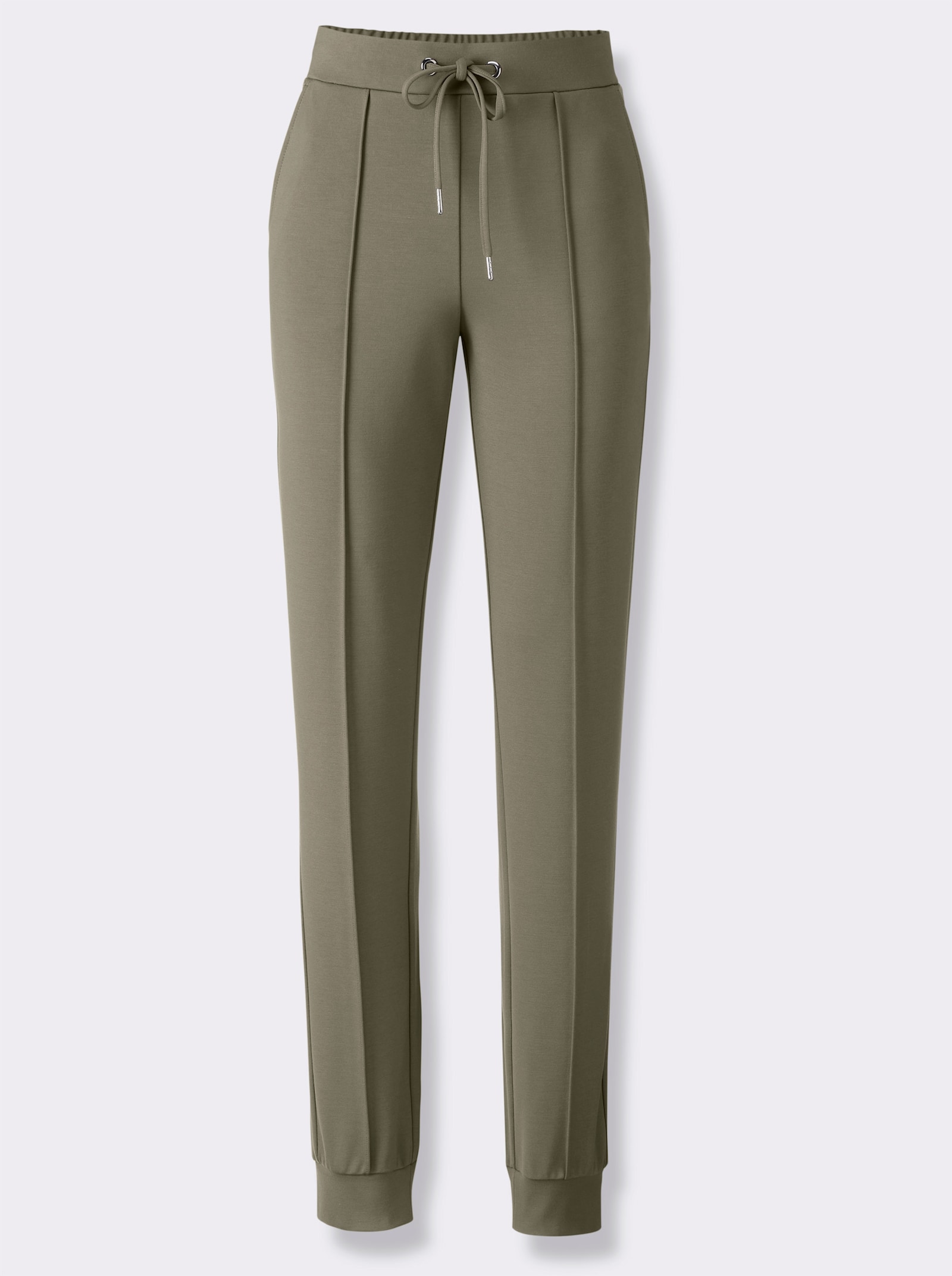 heine Schlupfhose mit Biesen - khaki