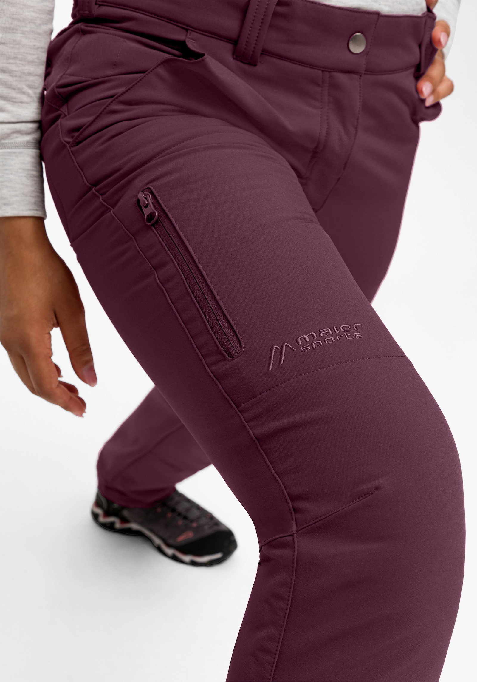 Maier Sports Outdoorhose - rich soil