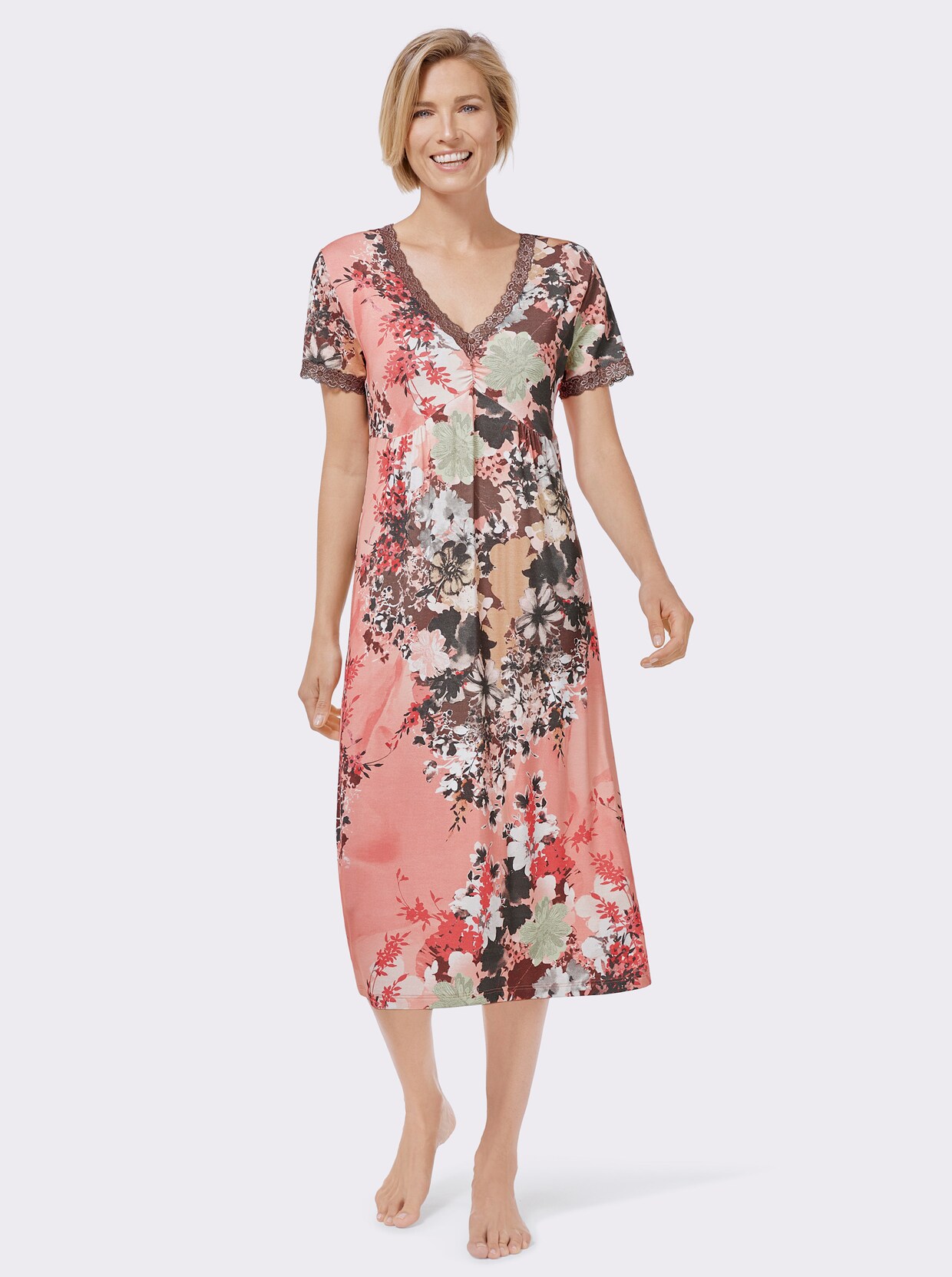Cybele Nachthemd - flamingo