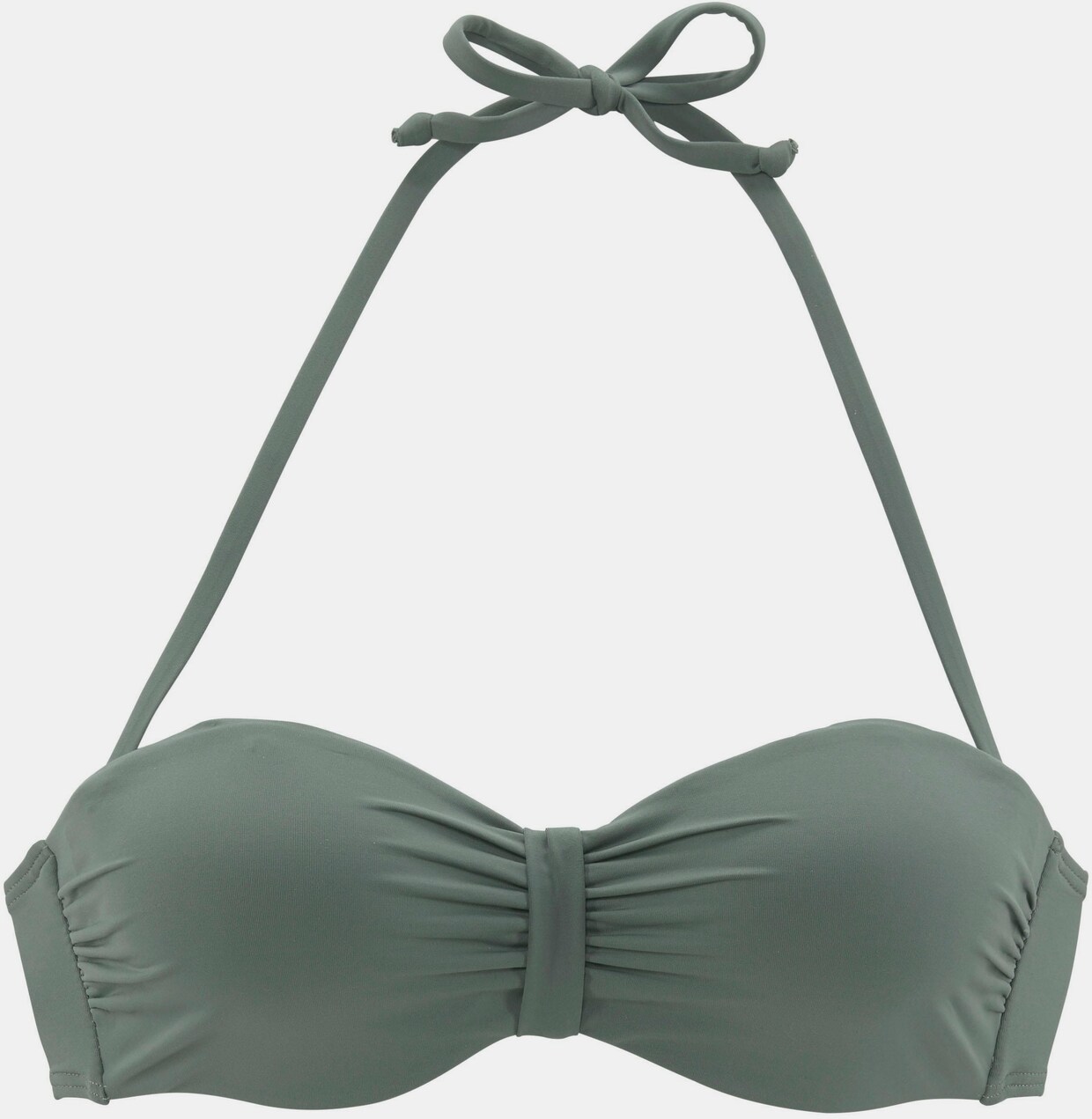 Bench. Bügel-Bandeau-Bikini-Top - oliv