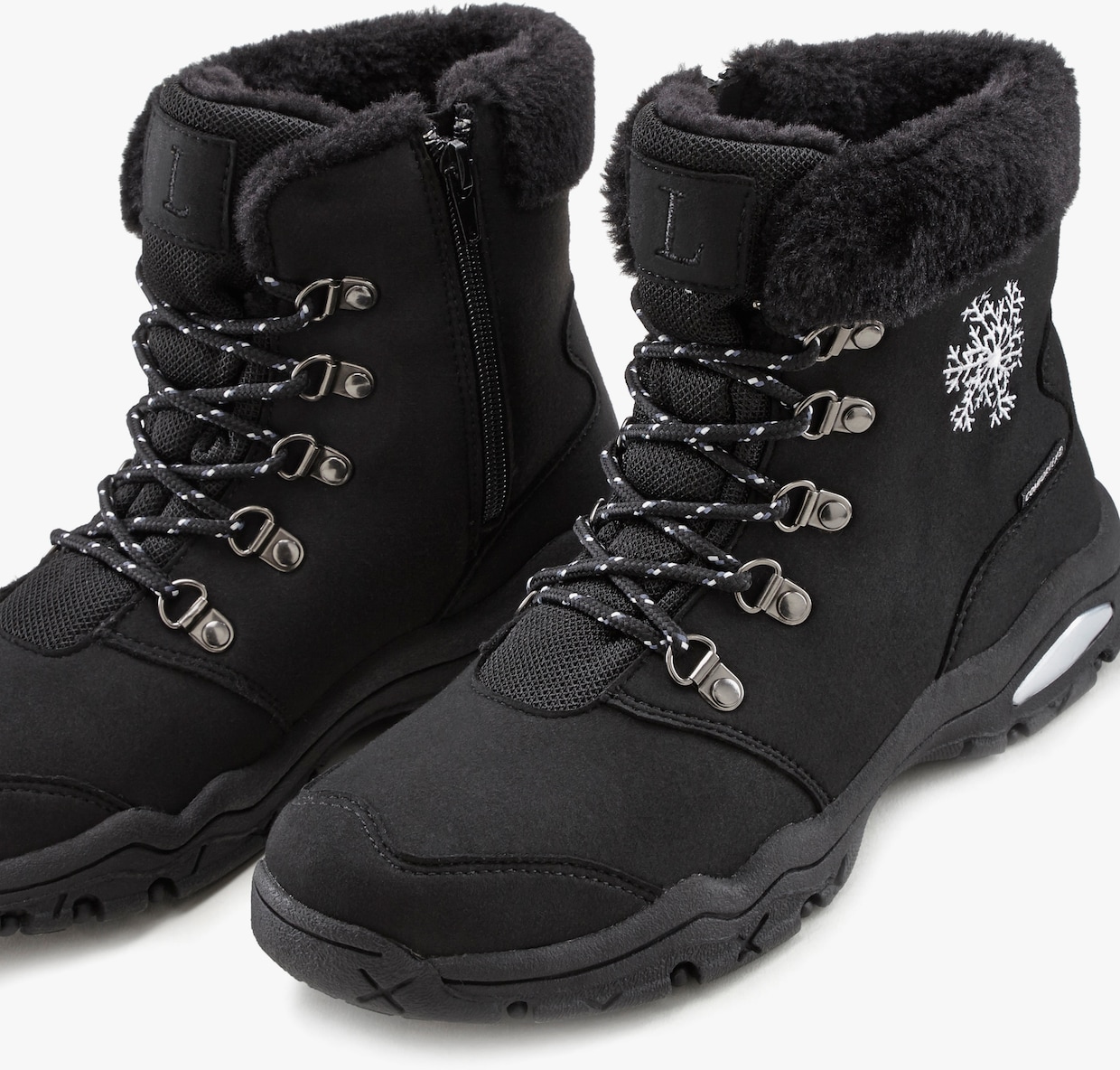 LASCANA Winterstiefelette - schwarz