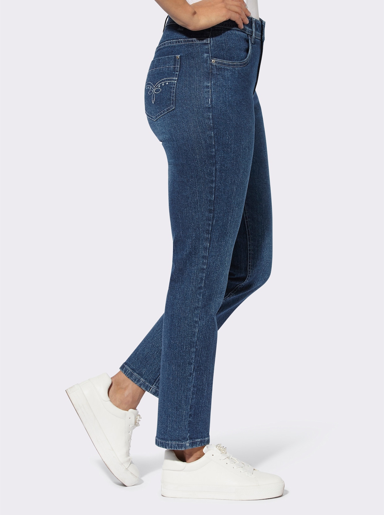 Jeans - blue-stone-washed