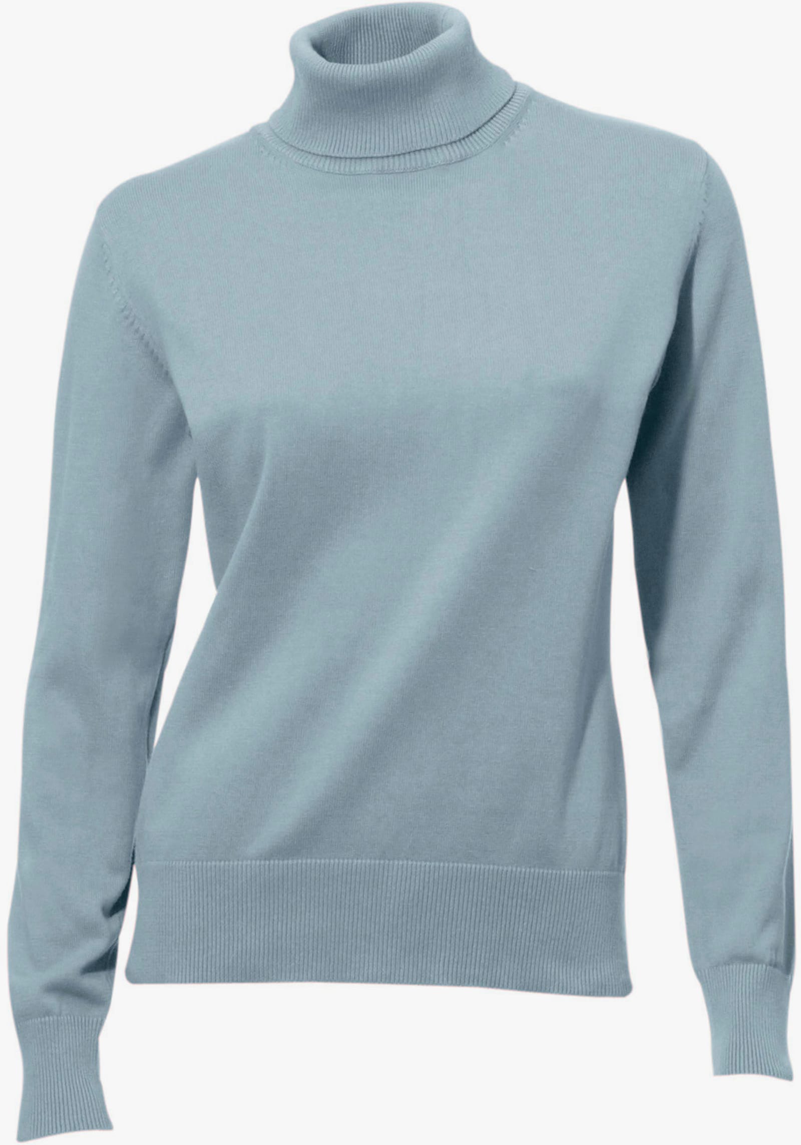heine Rollkragenpullover in Feinstrick-Qualität - bleu