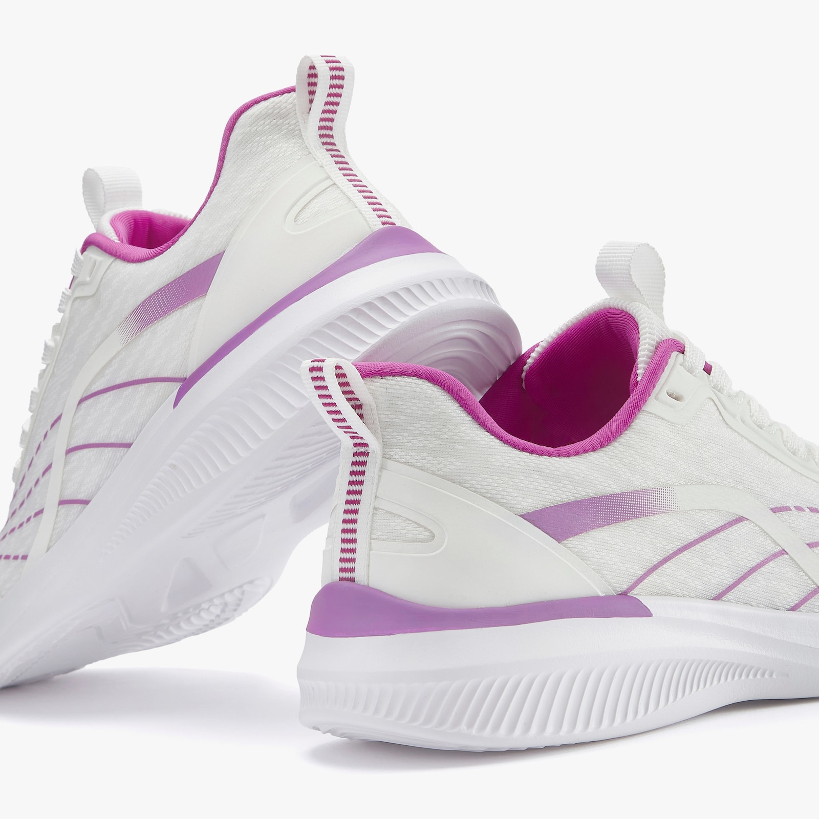 LASCANA Sneaker - weiß/lila