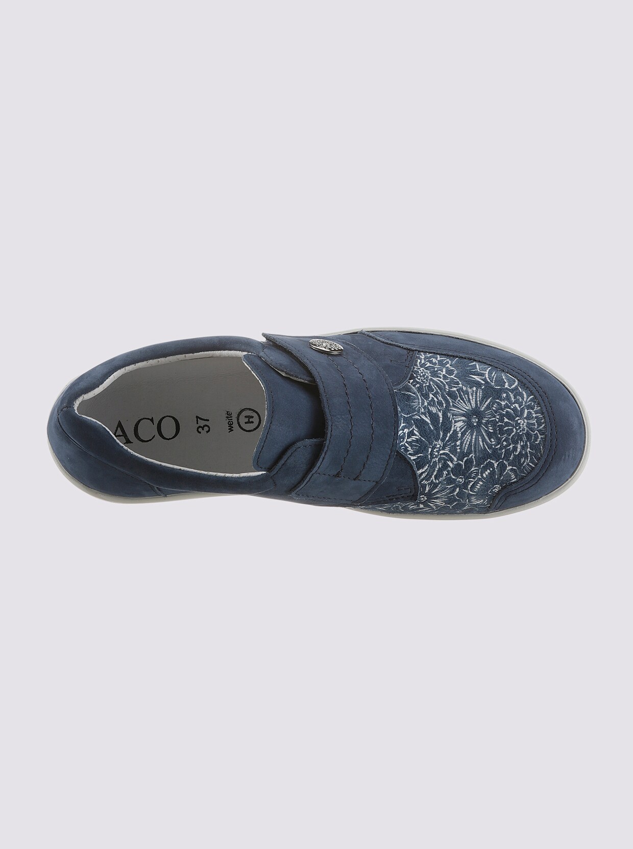 airsoft comfort+ Klittenbandschoen - jeansblauw