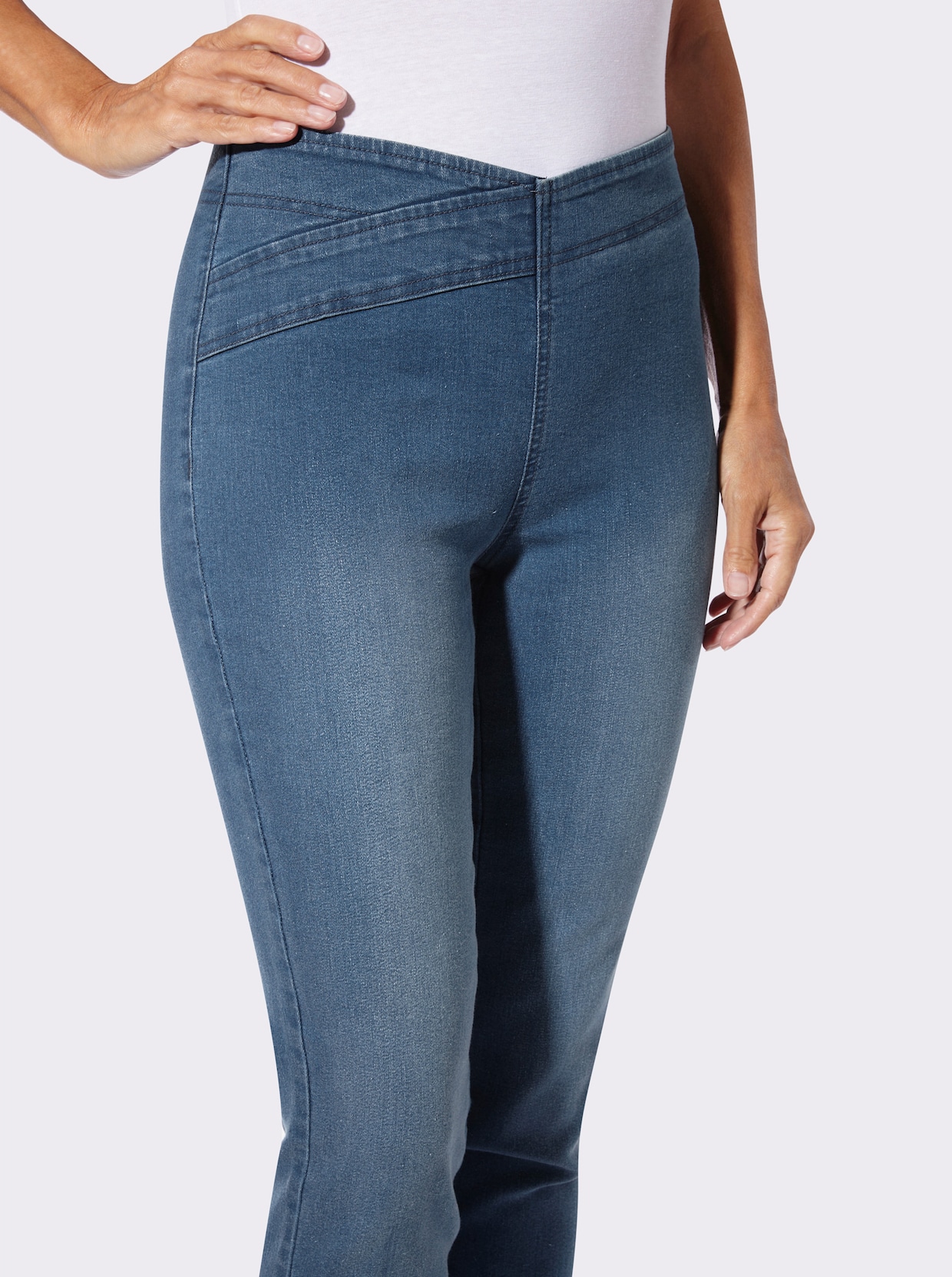 Jeans - blue-stone-washed
