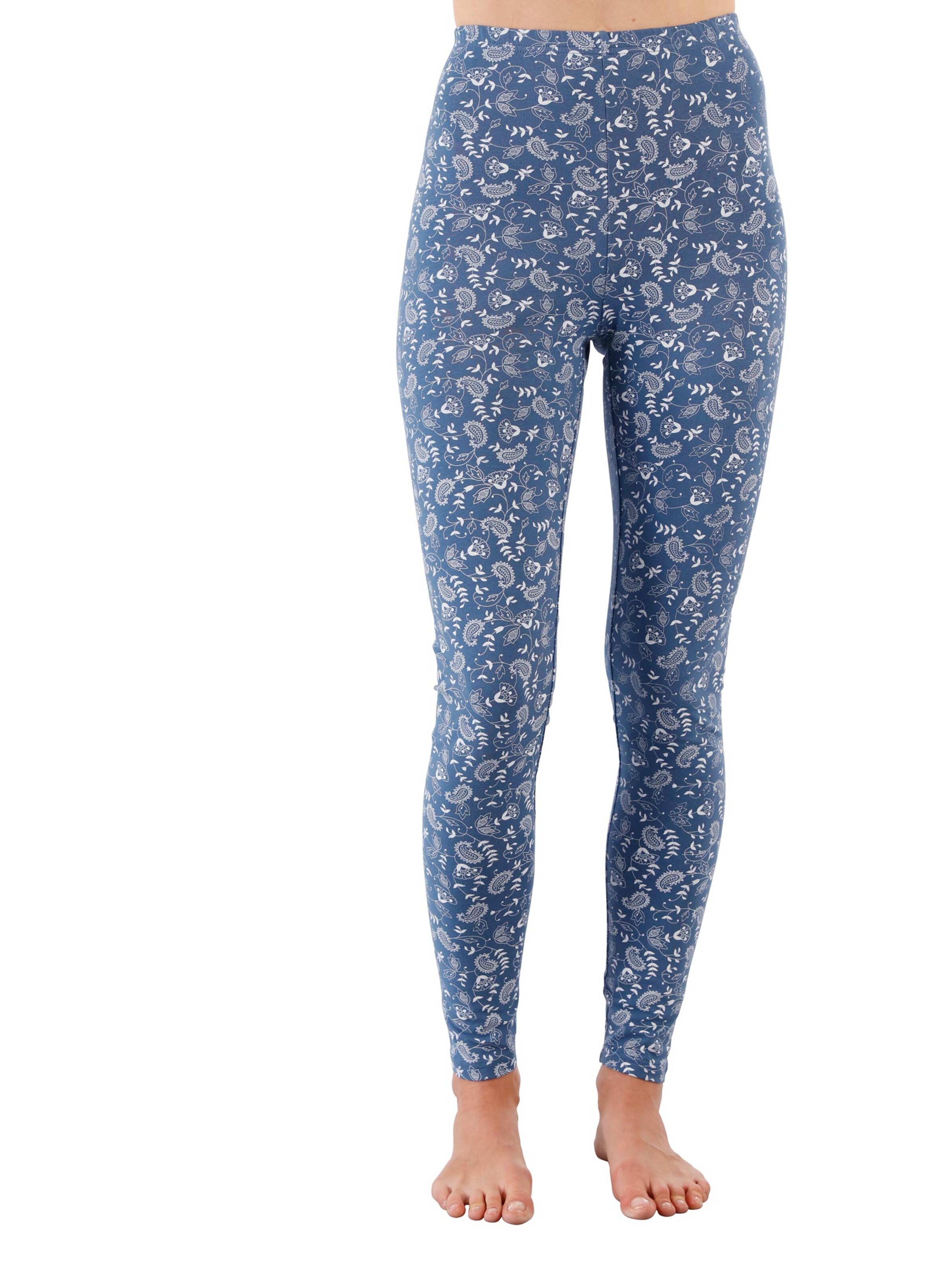 Leggings - marine + marine-bedruckt