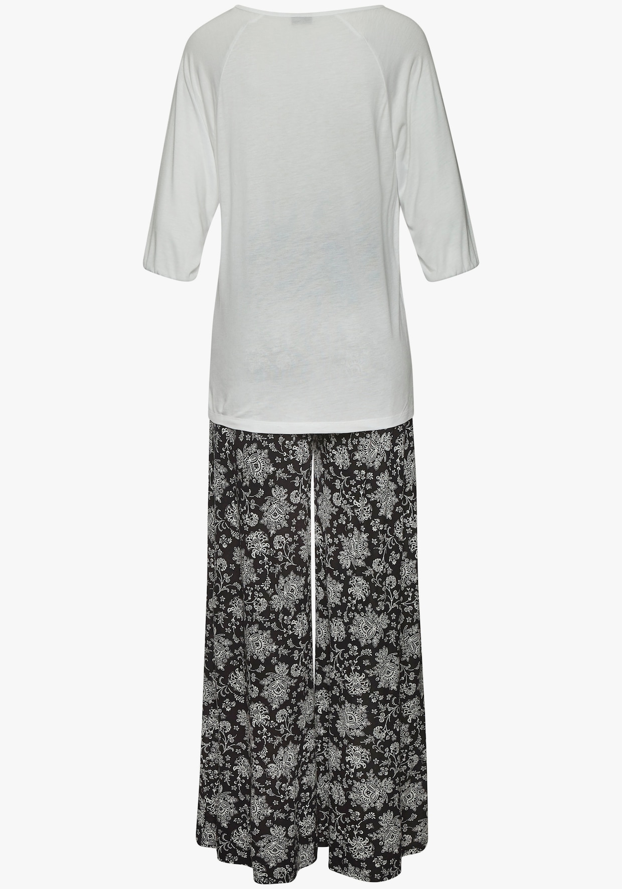 Vivance Dreams Pyjama - schwarz paisley