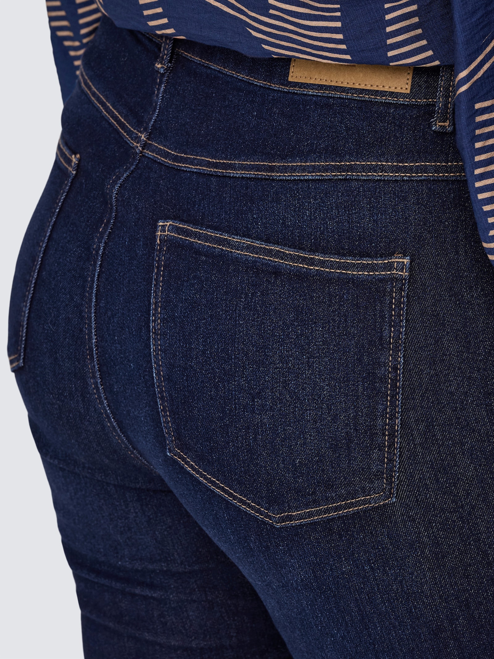 Skinny-fit-Jeans - dark blue denim