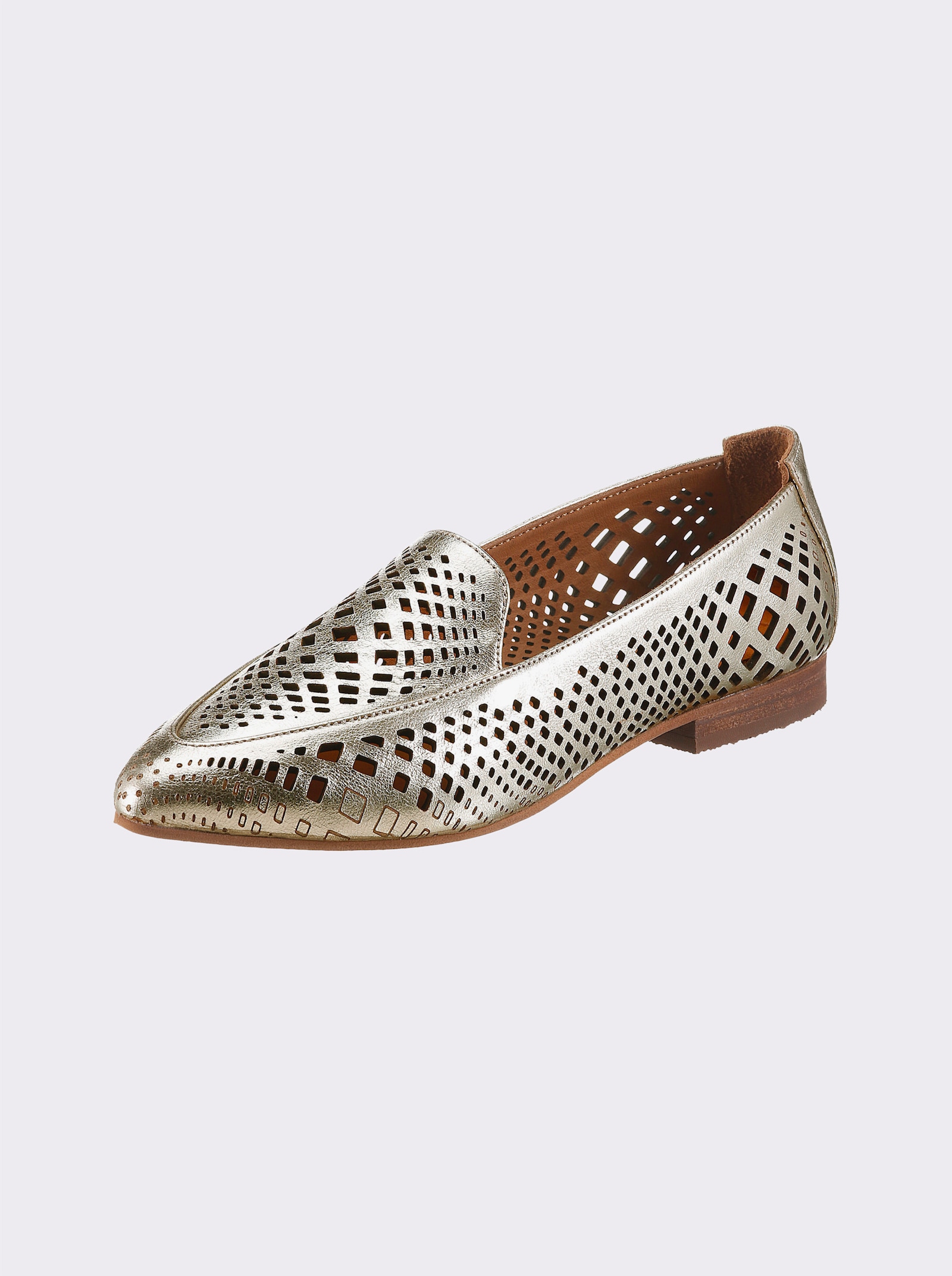 heine Slipper - goldfarben