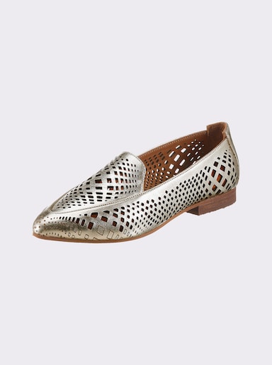 heine Slipper - goldfarben