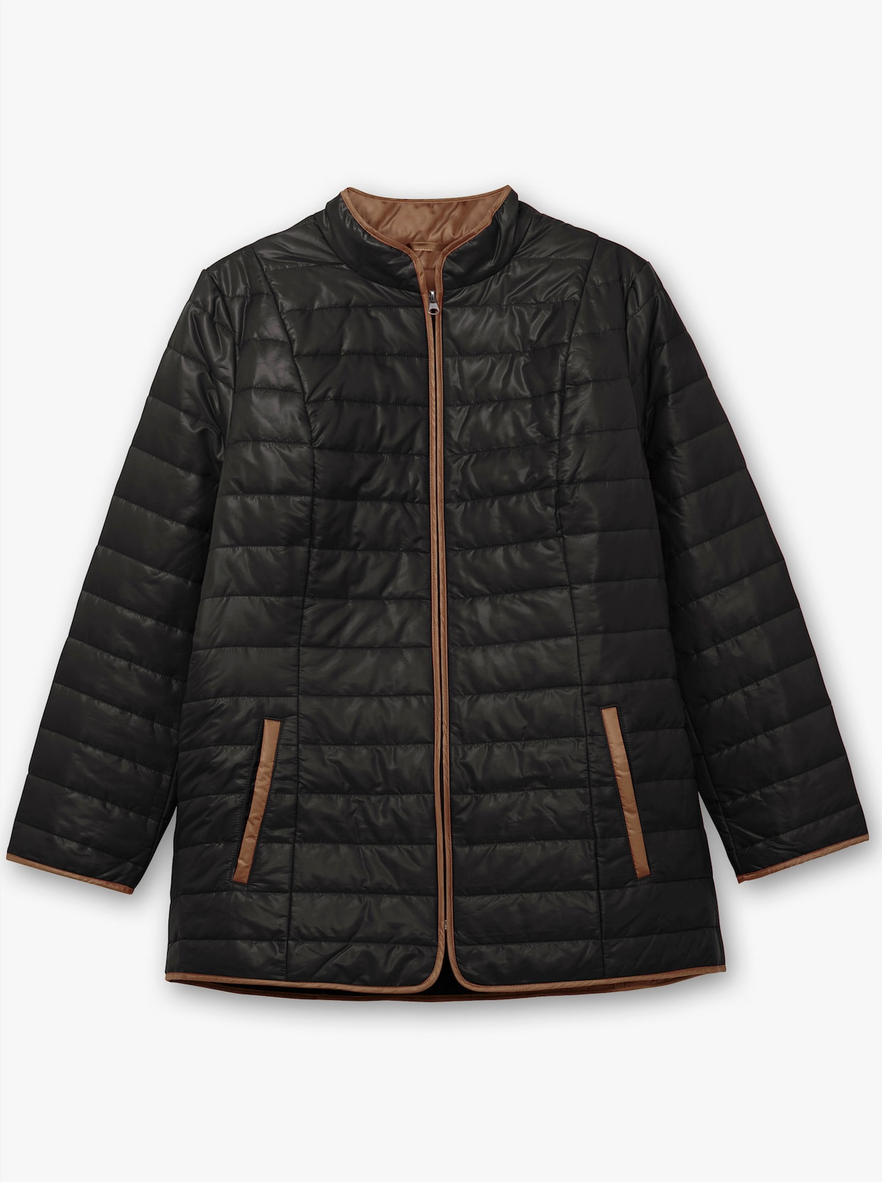 Steppjacke - schwarz