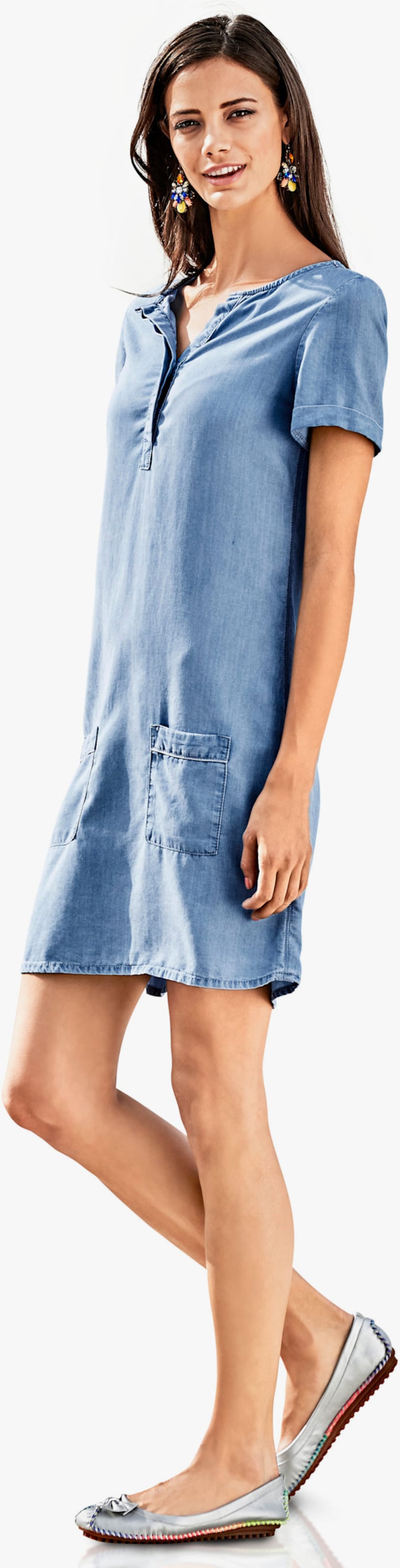 heine Robe en jean - bleu denim