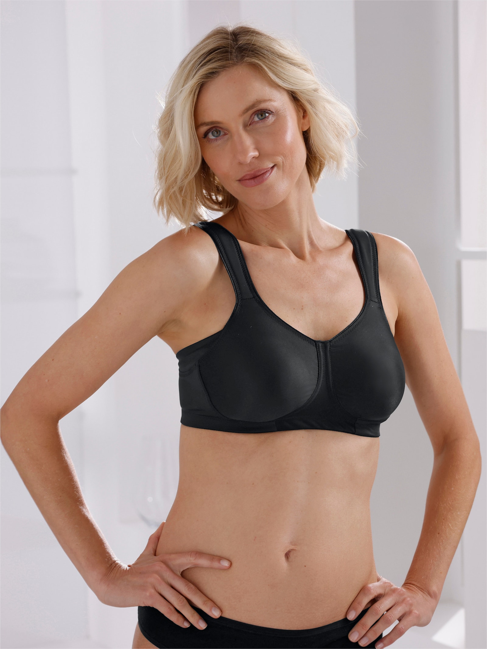 Steunbeha zonder beugel - zwart