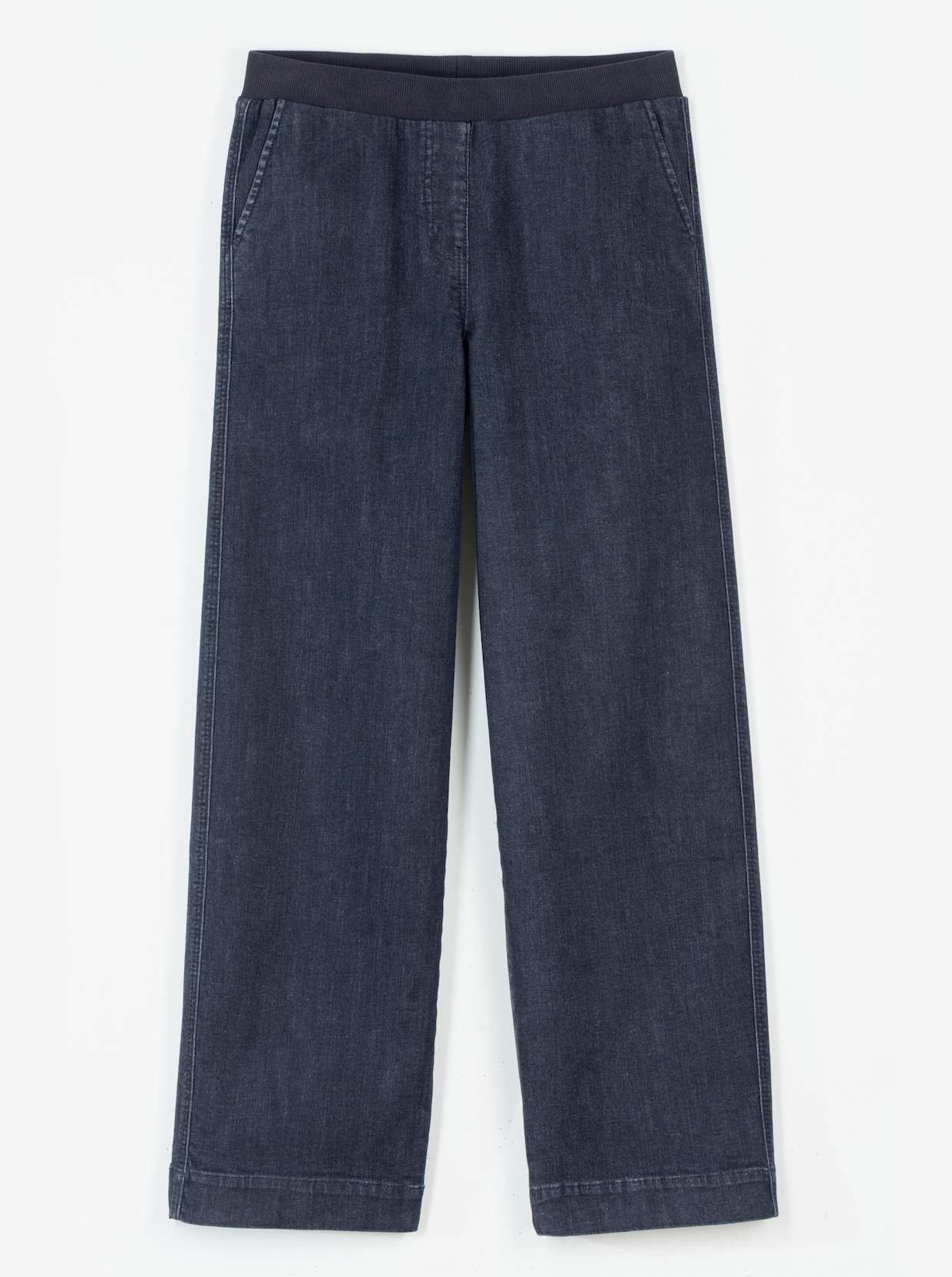 Jupe-culotte en jean - bleu foncé
