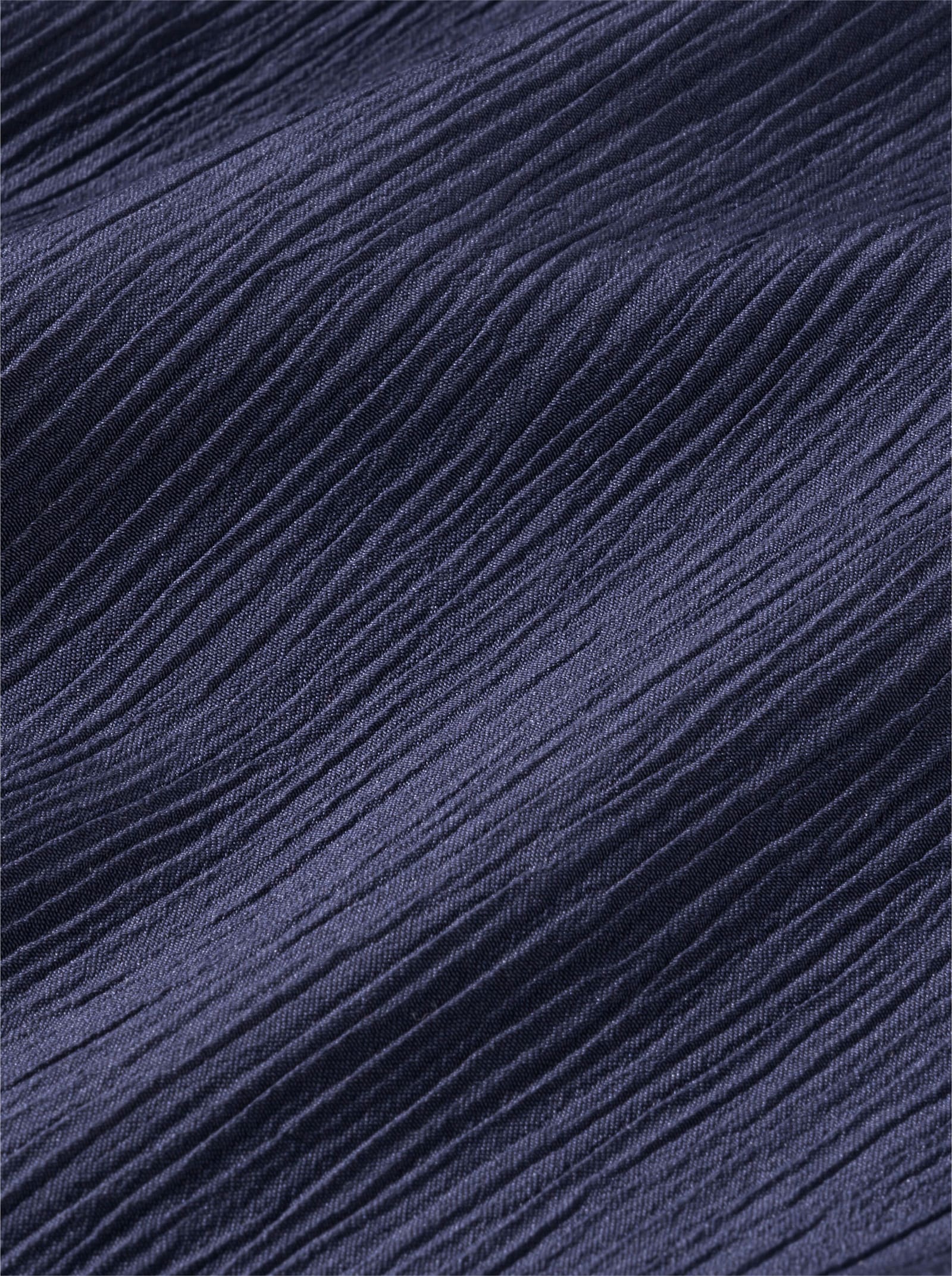 Comfortbroek met sierband - nachtblauw + nachtblauw/wit bedrukt