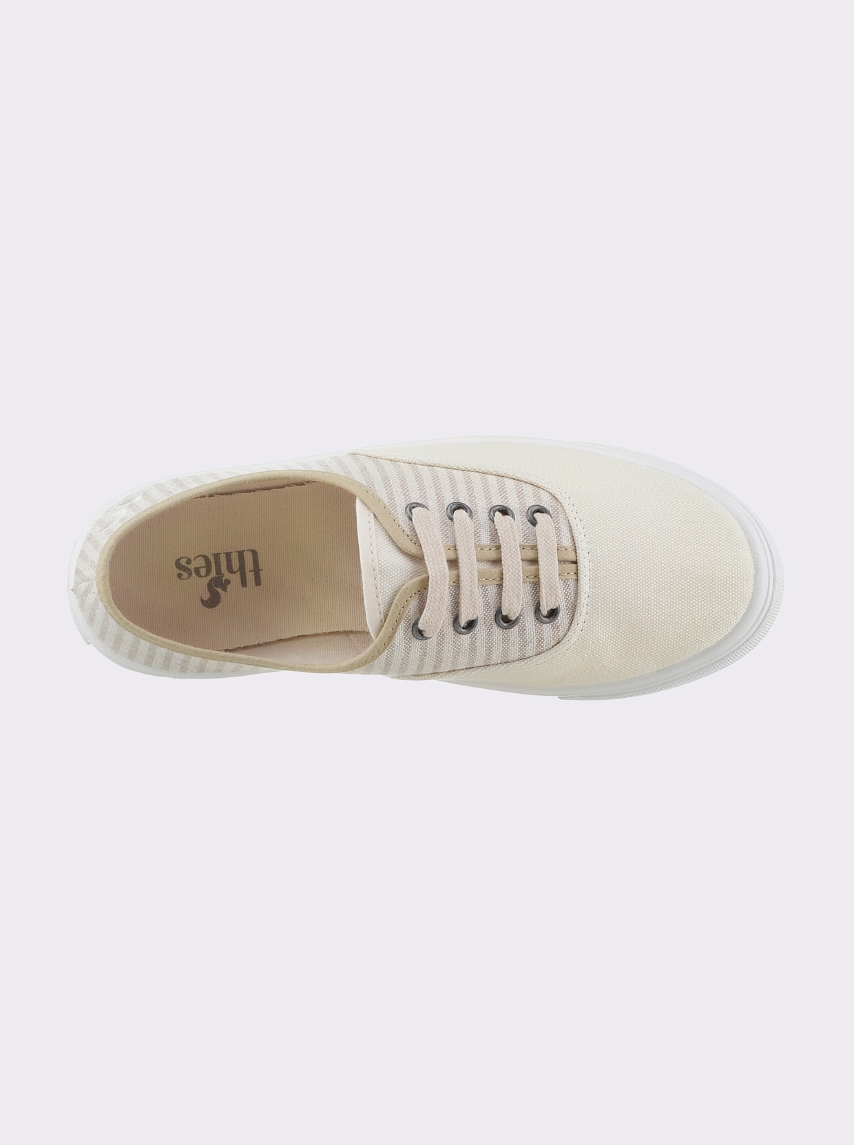 Thies Sneaker - zand/wit