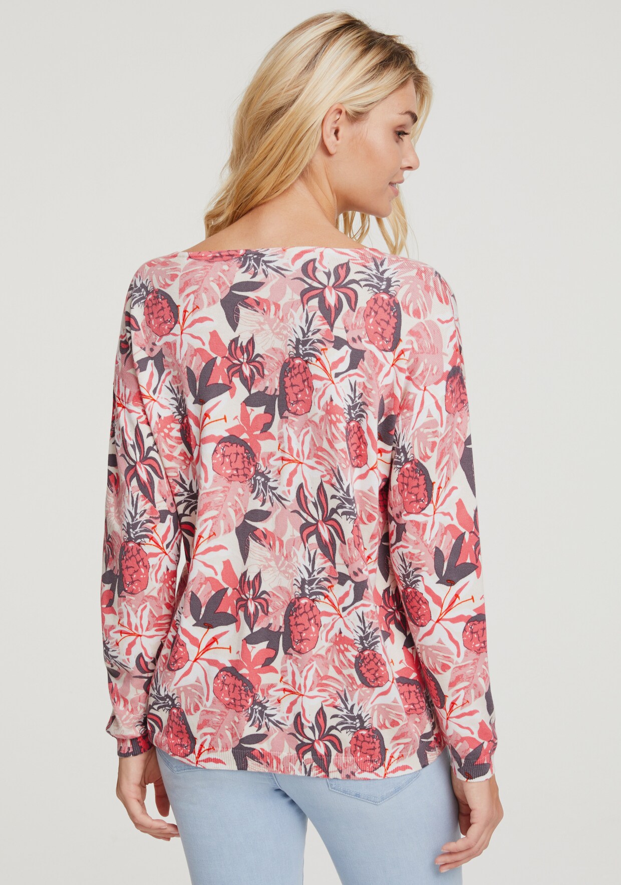 heine Pullover met print - oudroze/champagne